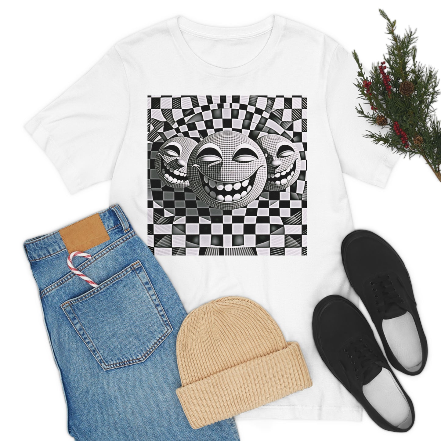 Trippy Smiles | Unisex Jersey Short Sleeve T-Shirt