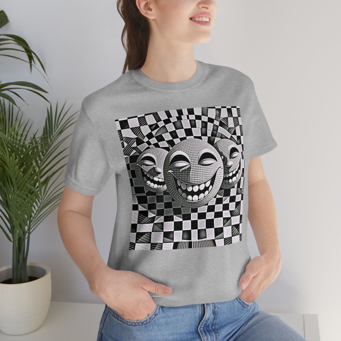 Trippy Smiles | Unisex Jersey Short Sleeve T-Shirt