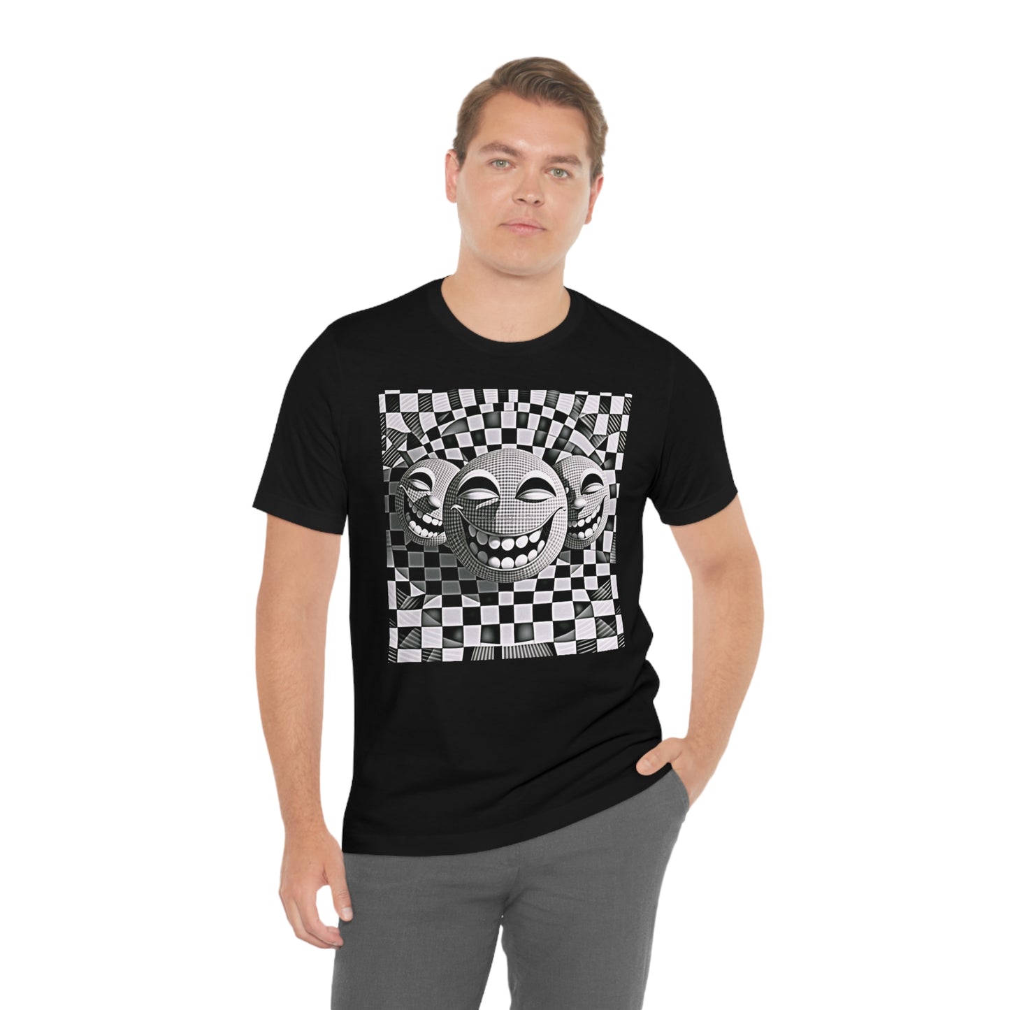 Trippy Smiles | Unisex Jersey Short Sleeve T-Shirt