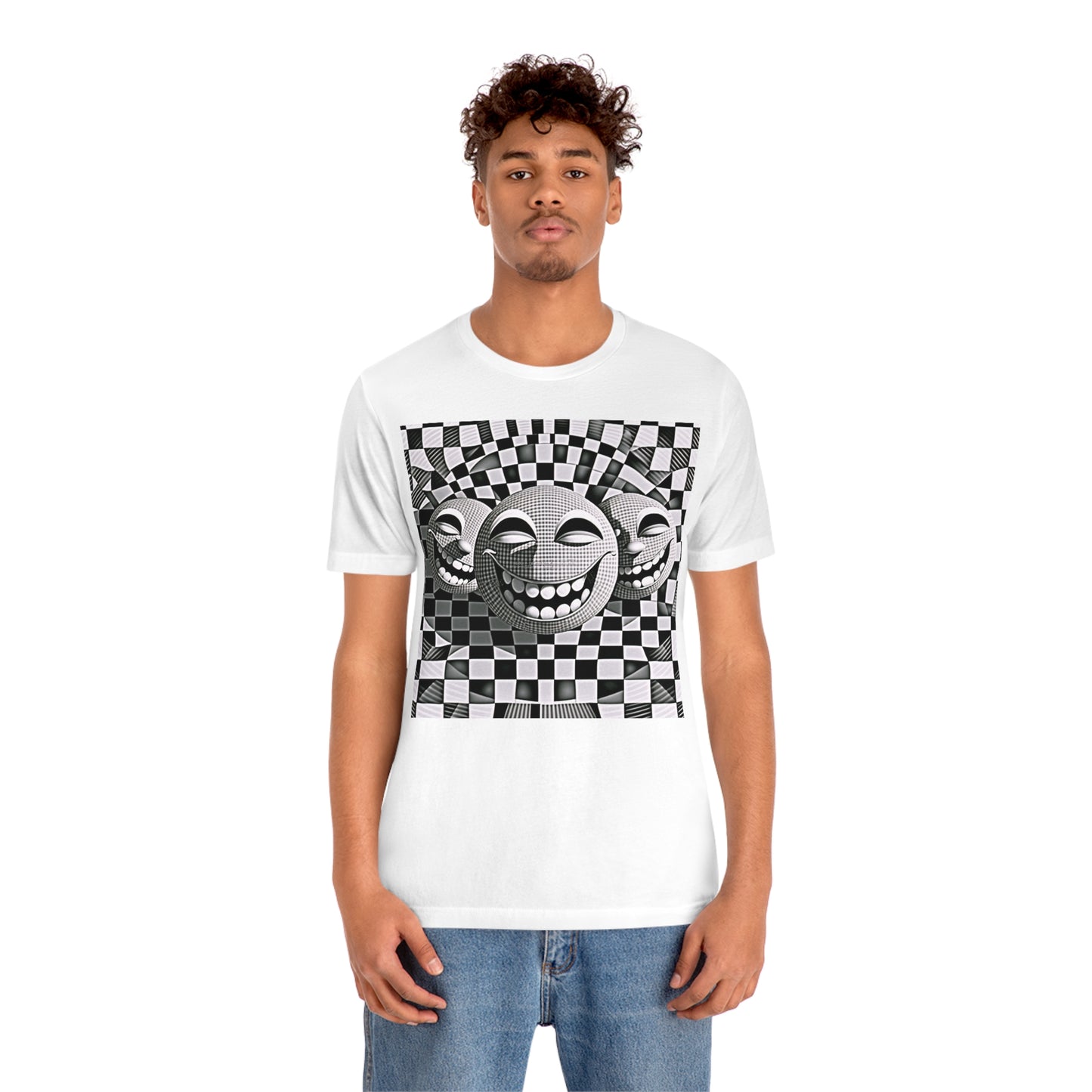 Trippy Smiles | Unisex Jersey Short Sleeve T-Shirt