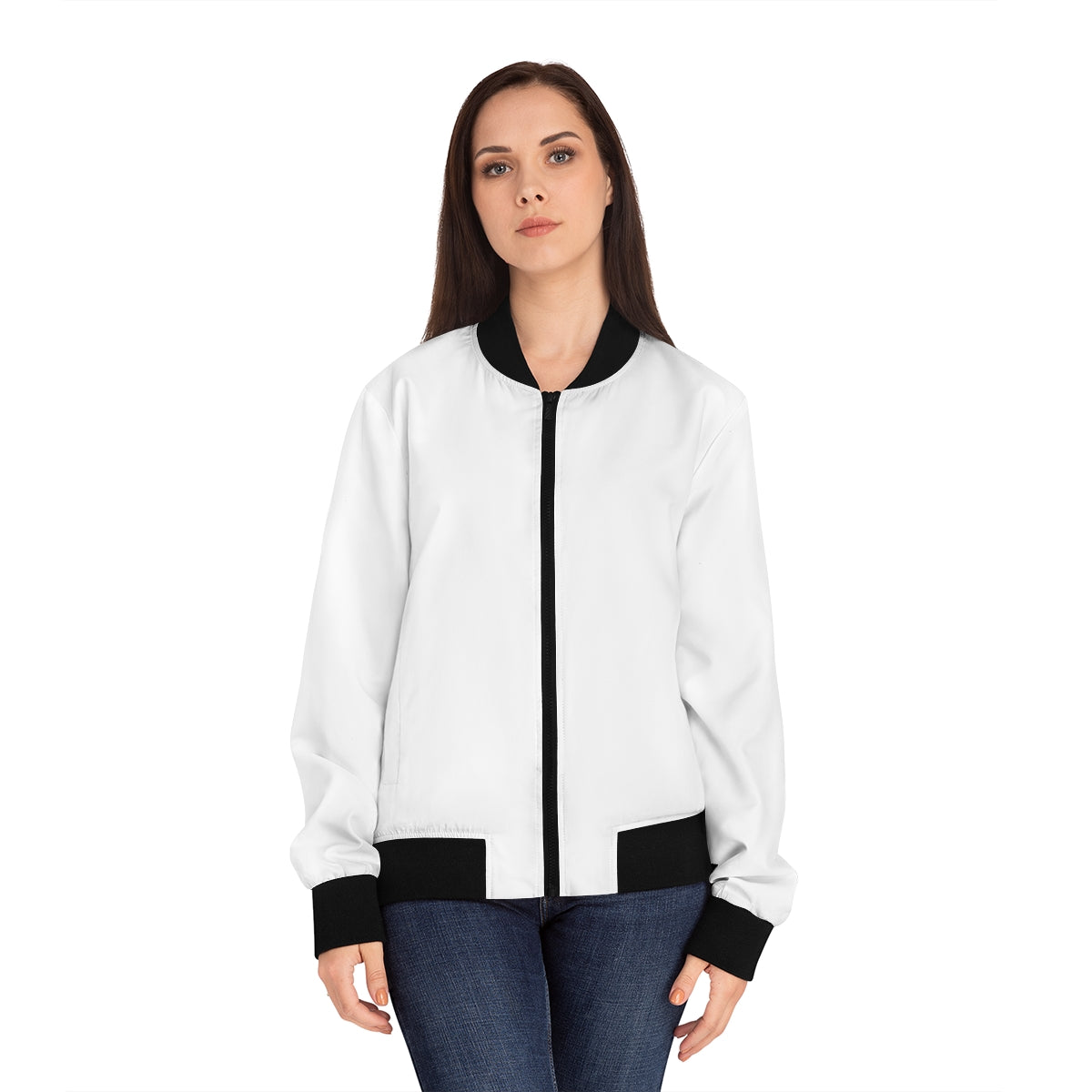 Trippy Eyes - Women's Bomber Jacket (AOP)