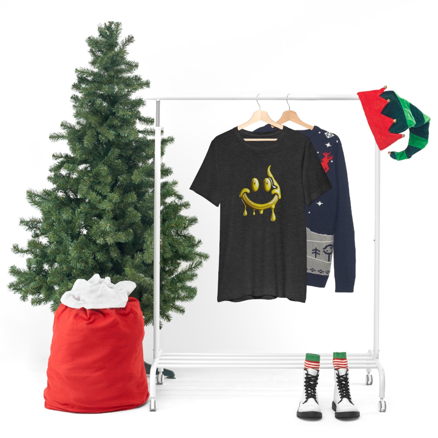 Smiley Melt | Unisex Jersey Short Sleeve T-Shirt