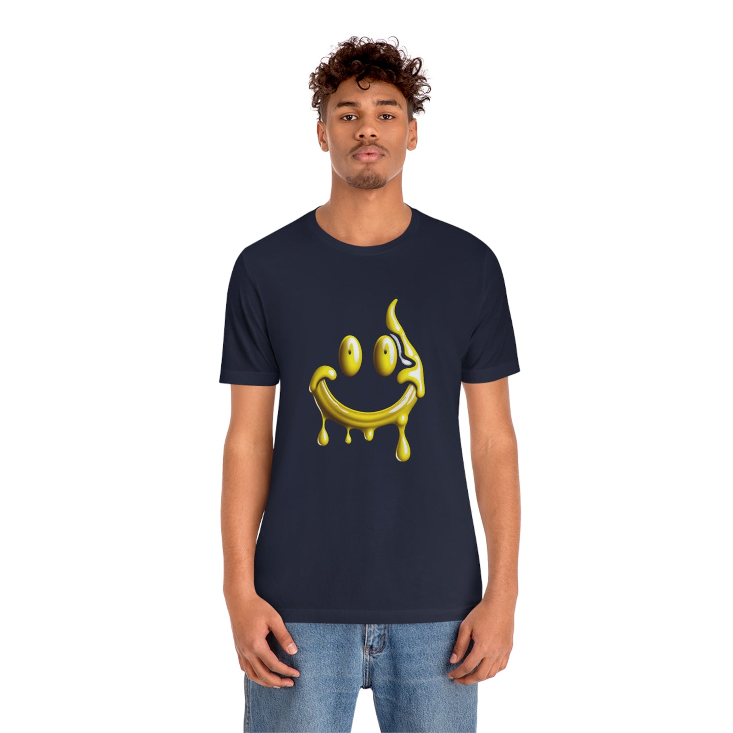 Smiley Melt | Unisex Jersey Short Sleeve T-Shirt