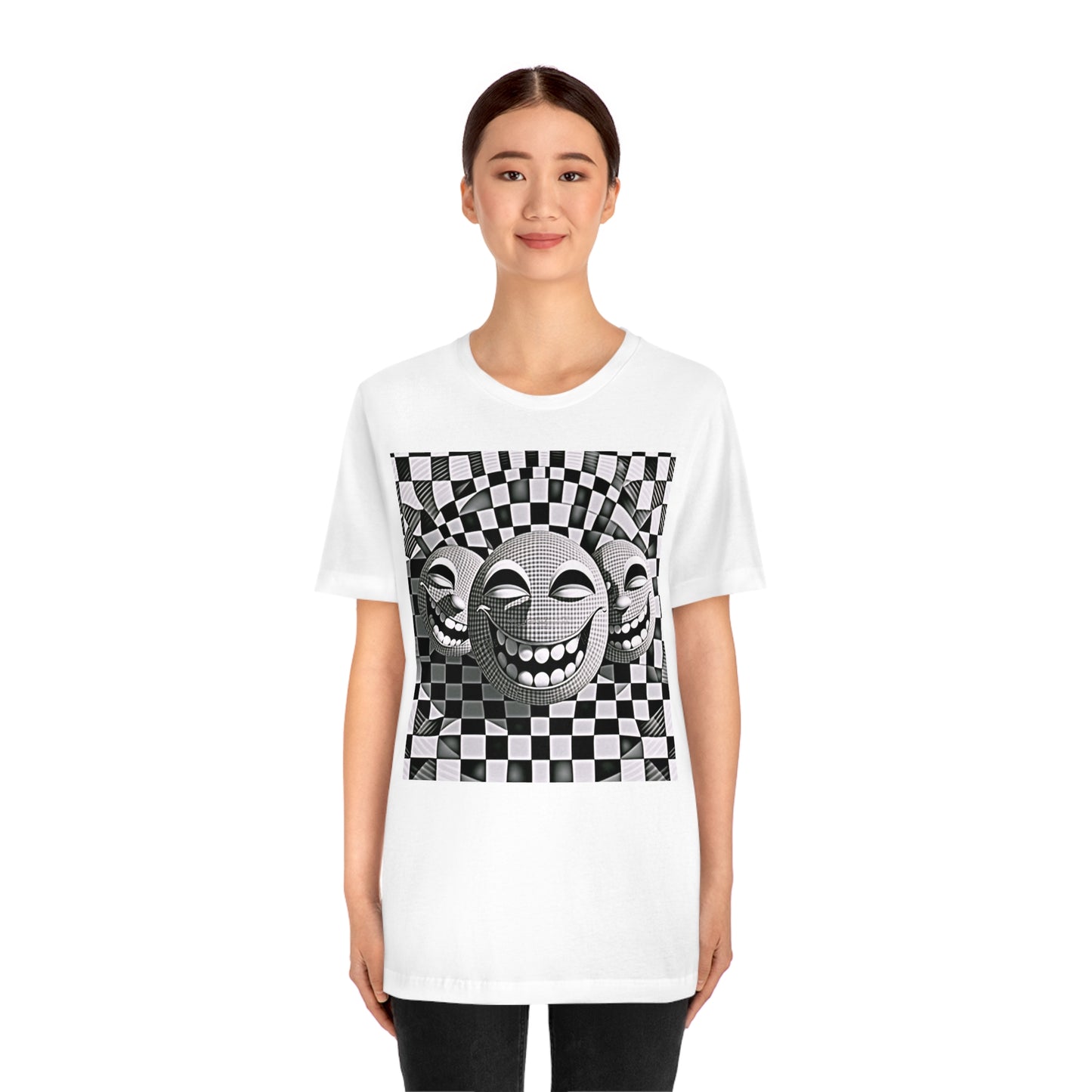 Trippy Smiles | Unisex Jersey Short Sleeve T-Shirt