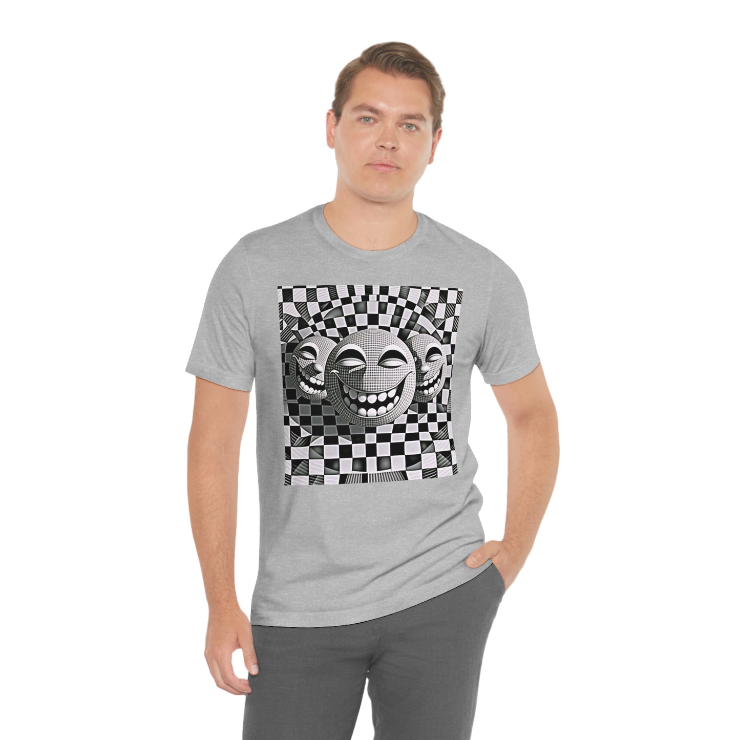 Trippy Smiles | Unisex Jersey Short Sleeve T-Shirt