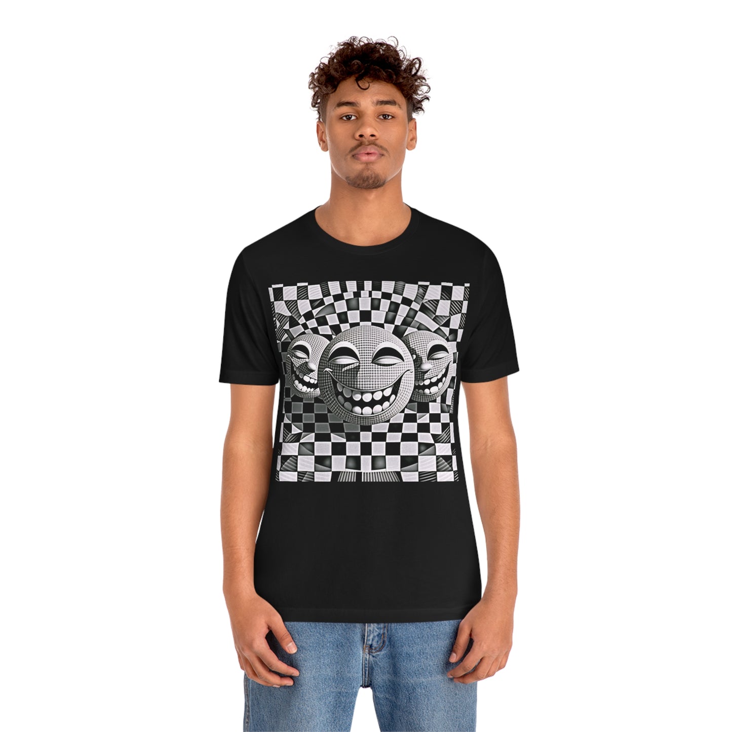 Trippy Smiles | Unisex Jersey Short Sleeve T-Shirt
