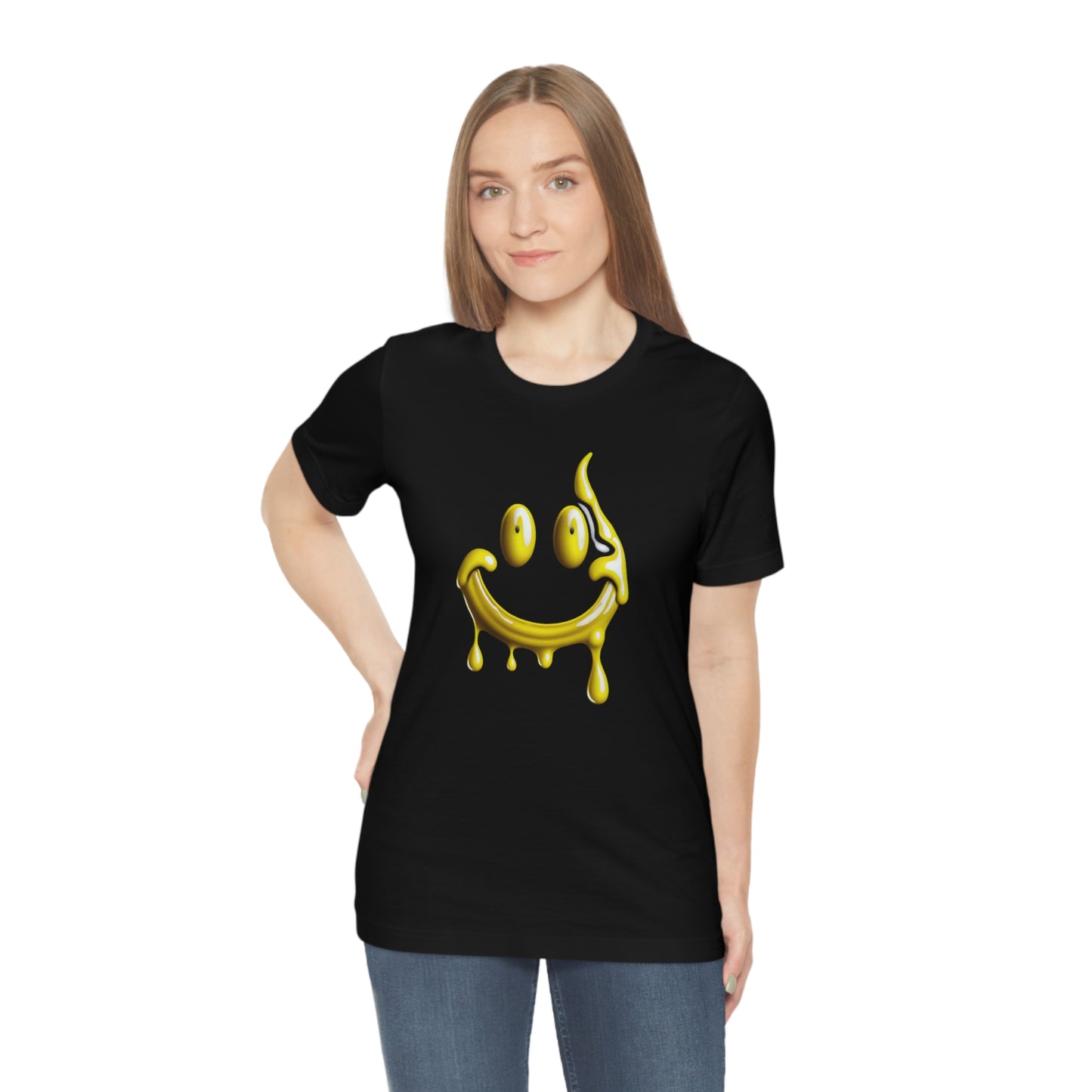 Smiley Melt | Unisex Jersey Short Sleeve T-Shirt