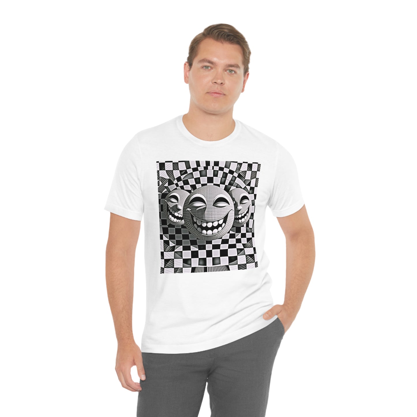 Trippy Smiles | Unisex Jersey Short Sleeve T-Shirt