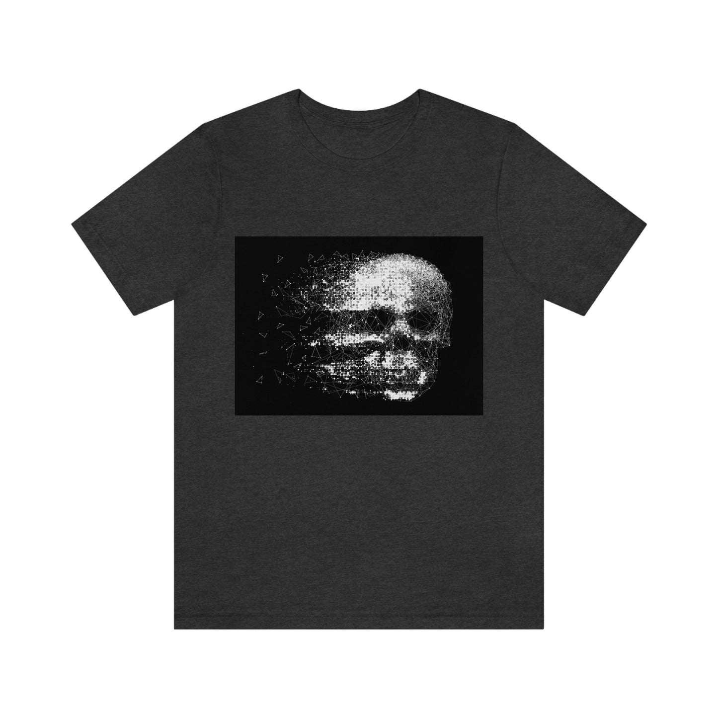 Glitch Skull | Unisex T-Shirt - Front Print