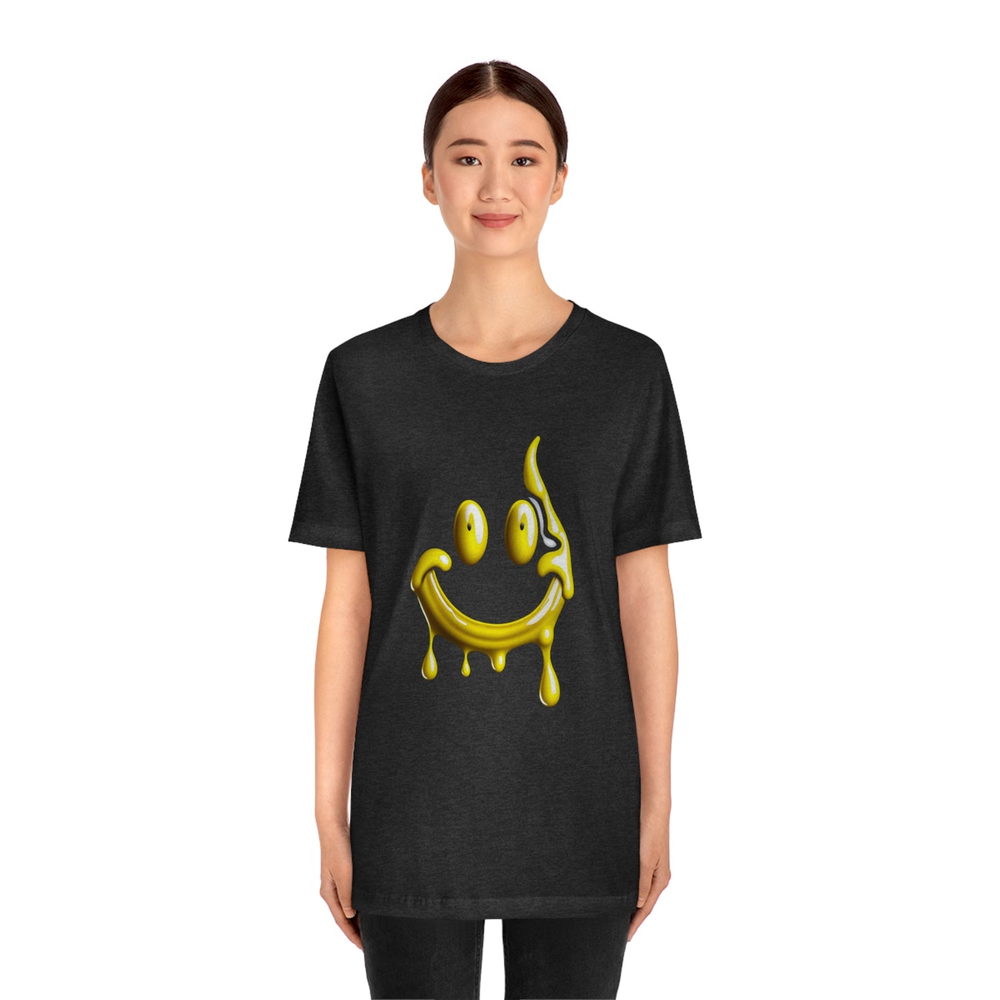 Smiley Melt | Unisex Jersey Short Sleeve T-Shirt