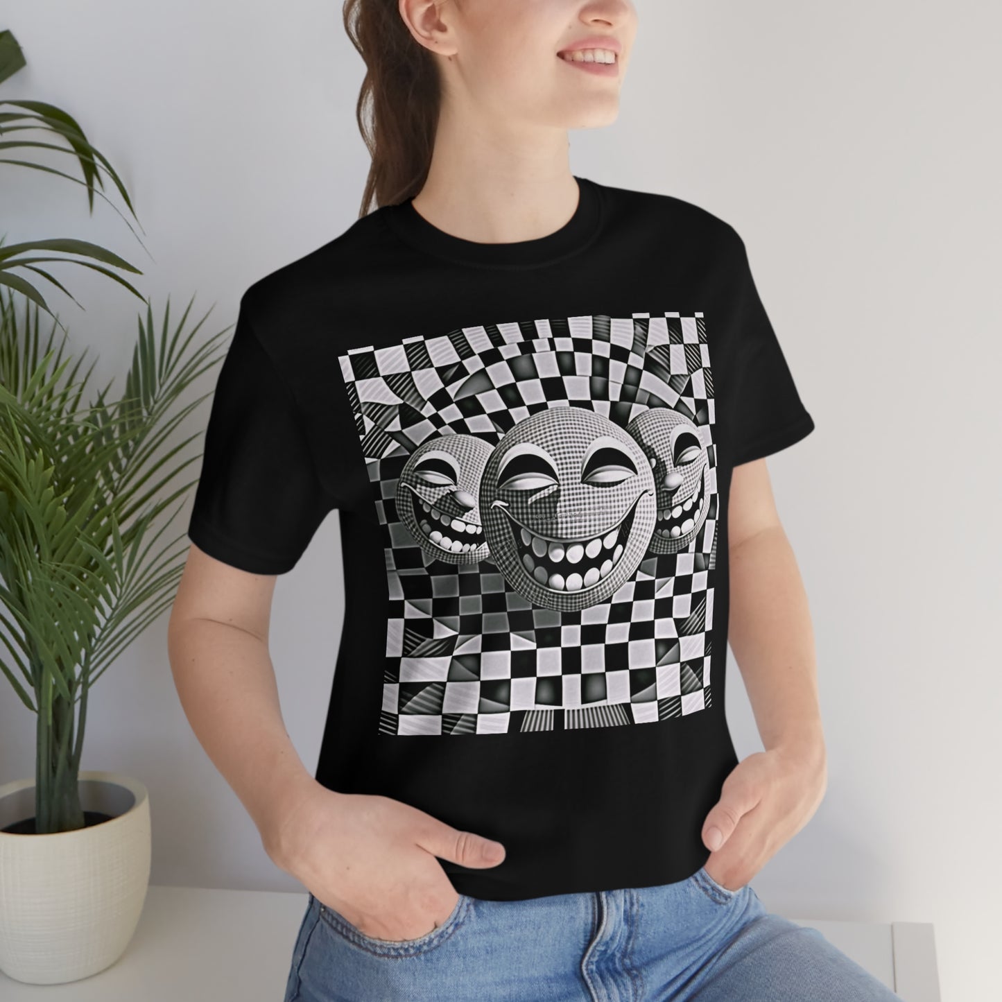 Trippy Smiles | Unisex Jersey Short Sleeve T-Shirt