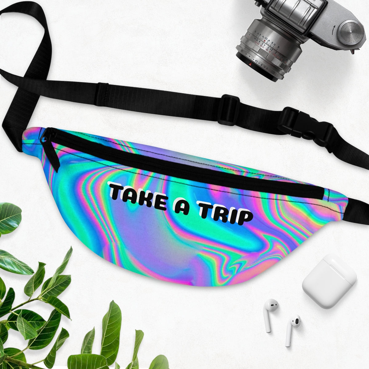 Iridescent Marble Trip | Fanny Pack - Dresstorave
