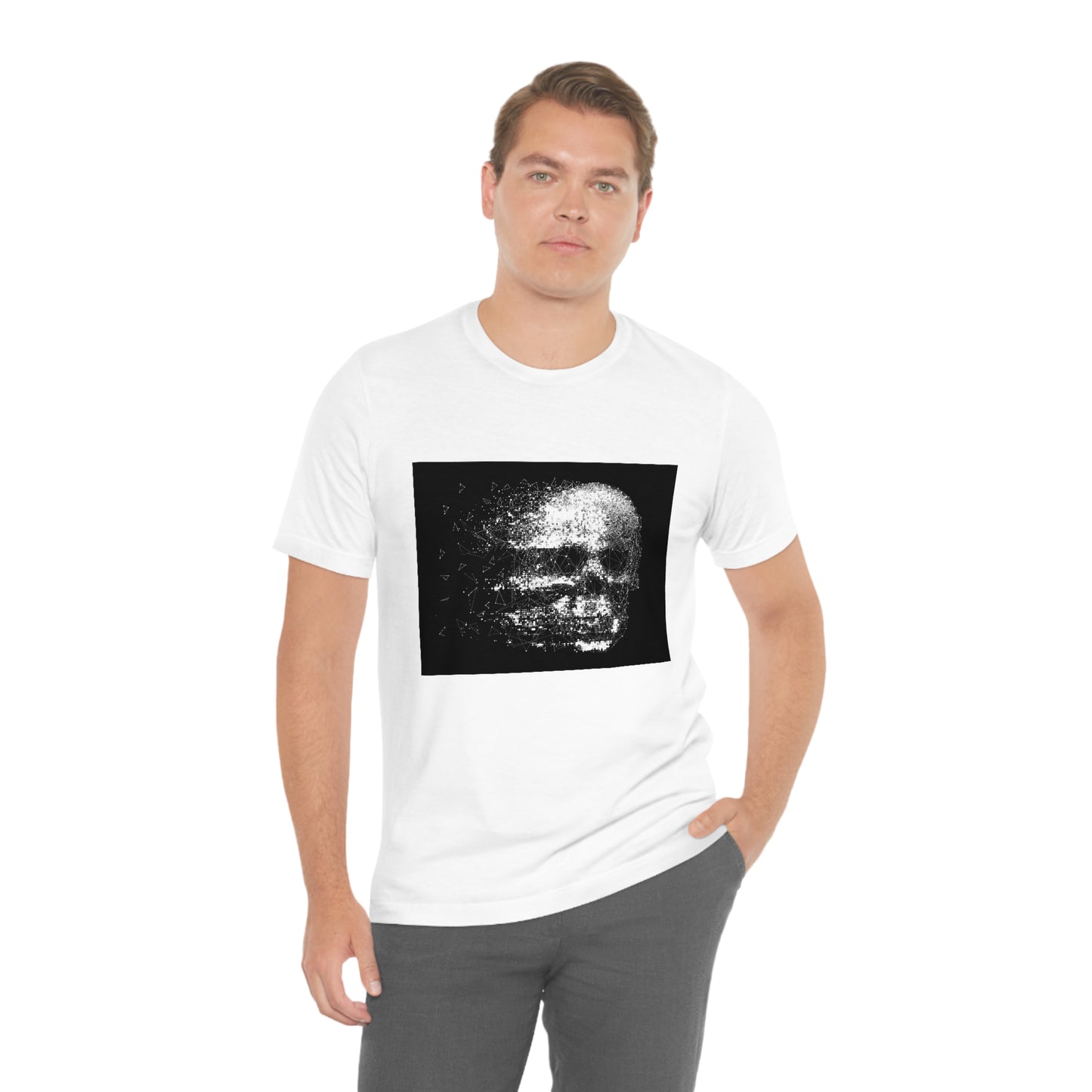 Glitch Skull | Unisex T-Shirt - Front Print