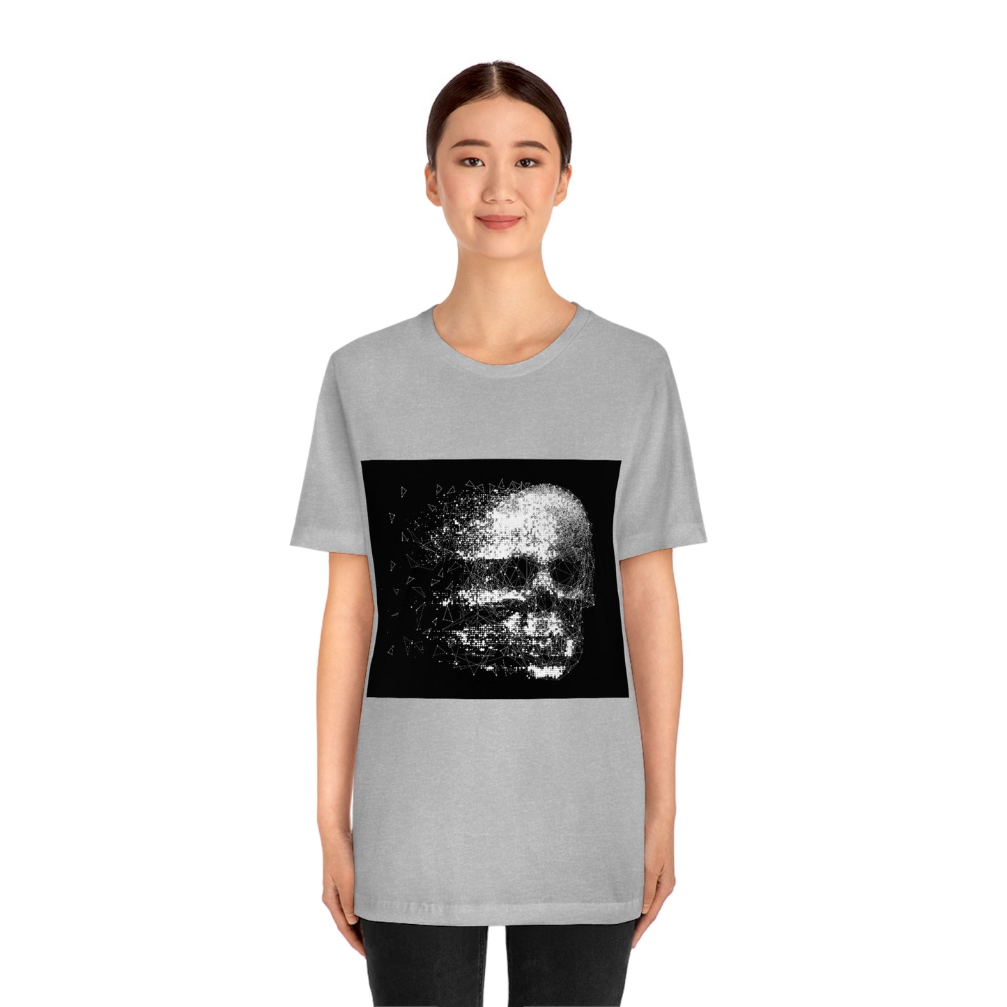 Glitch Skull | Unisex T-Shirt - Front Print