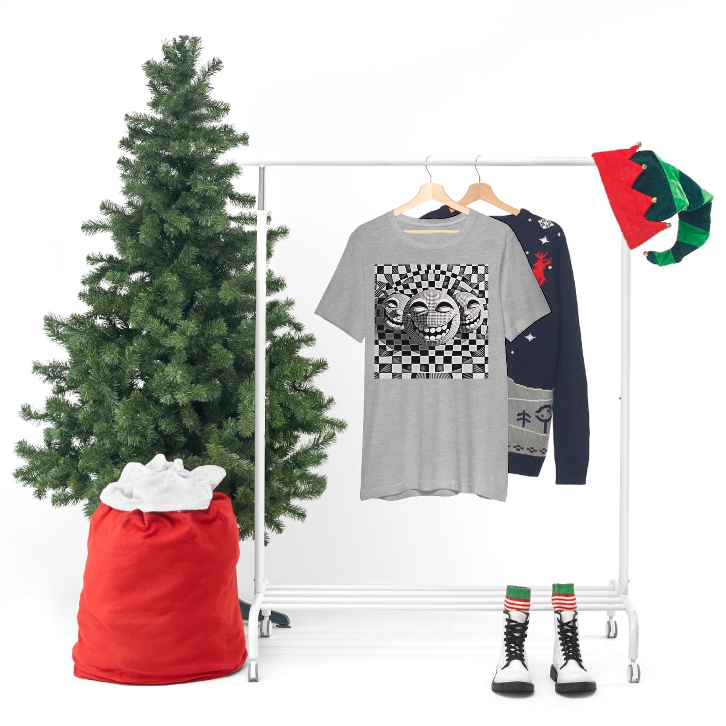 Trippy Smiles | Unisex Jersey Short Sleeve T-Shirt