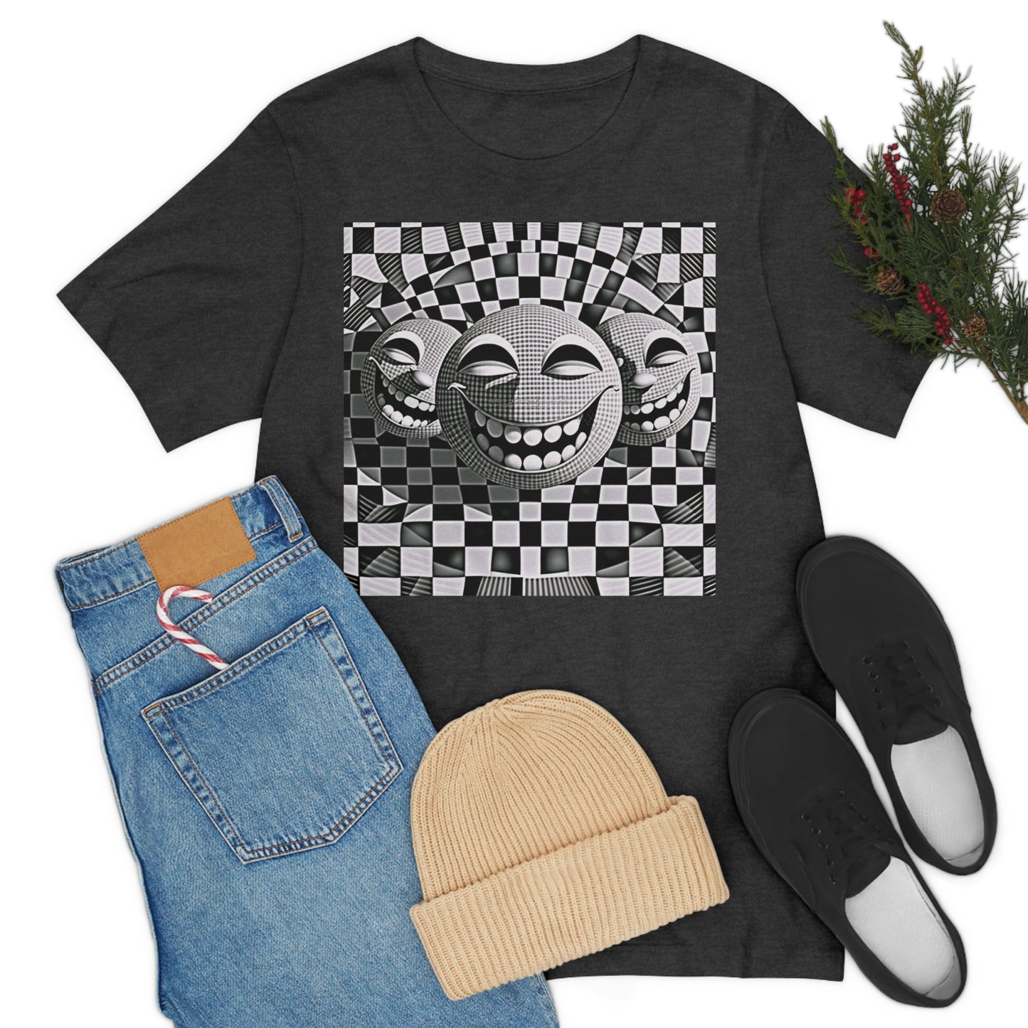 Trippy Smiles | Unisex Jersey Short Sleeve T-Shirt