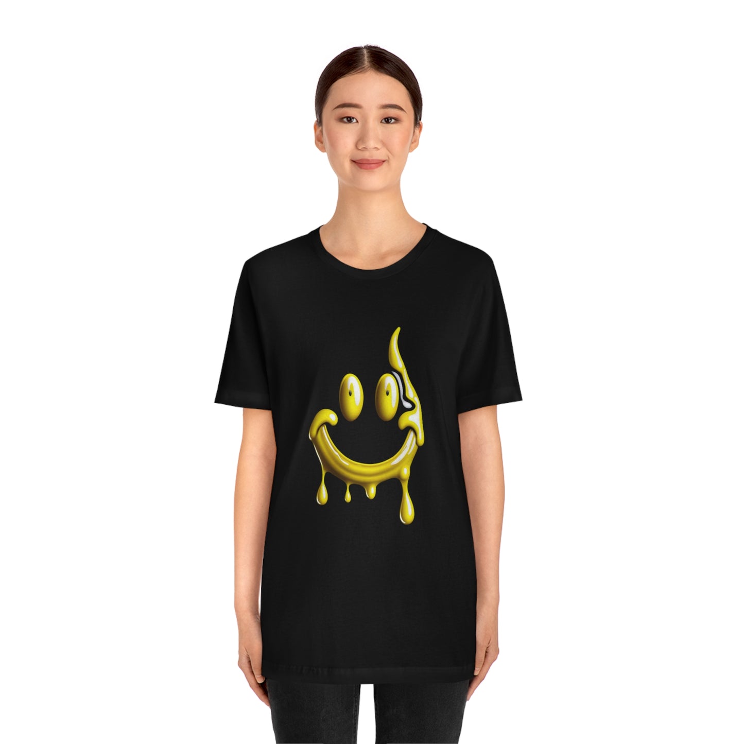 Smiley Melt | Unisex Jersey Short Sleeve T-Shirt