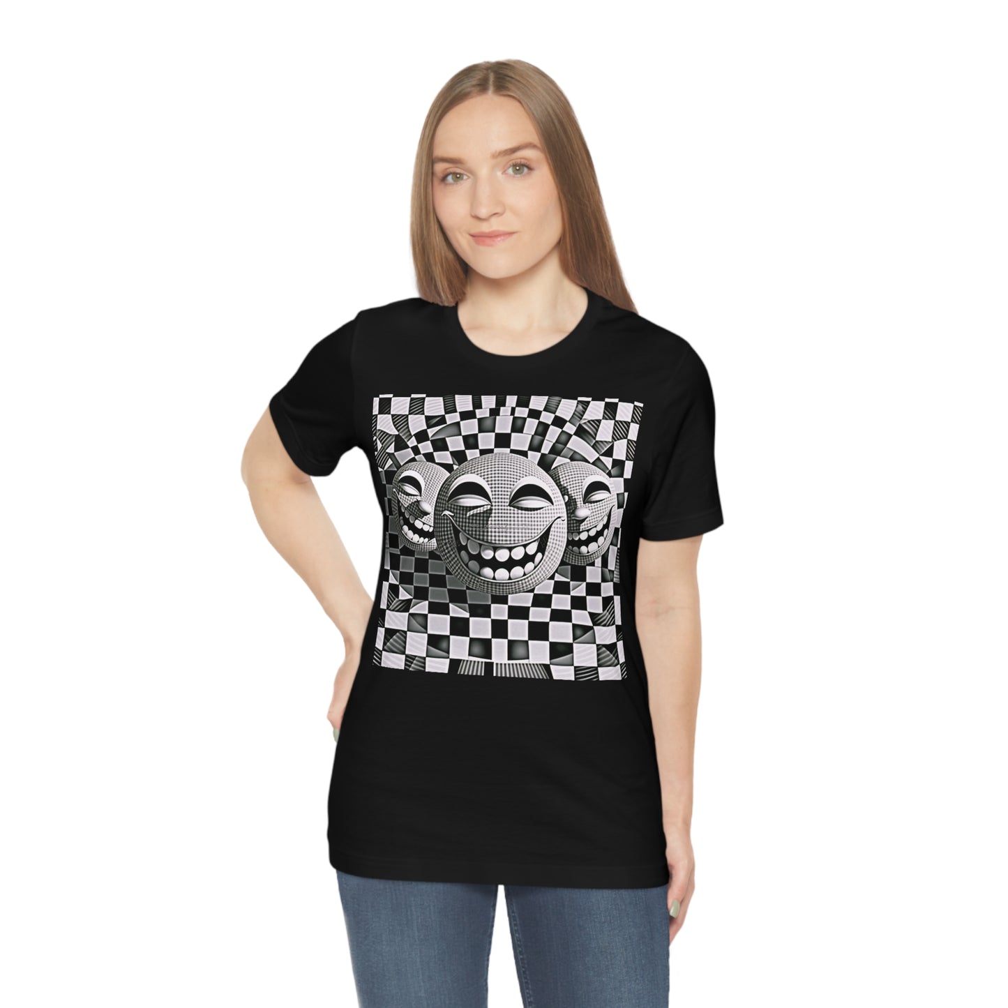 Trippy Smiles | Unisex Jersey Short Sleeve T-Shirt