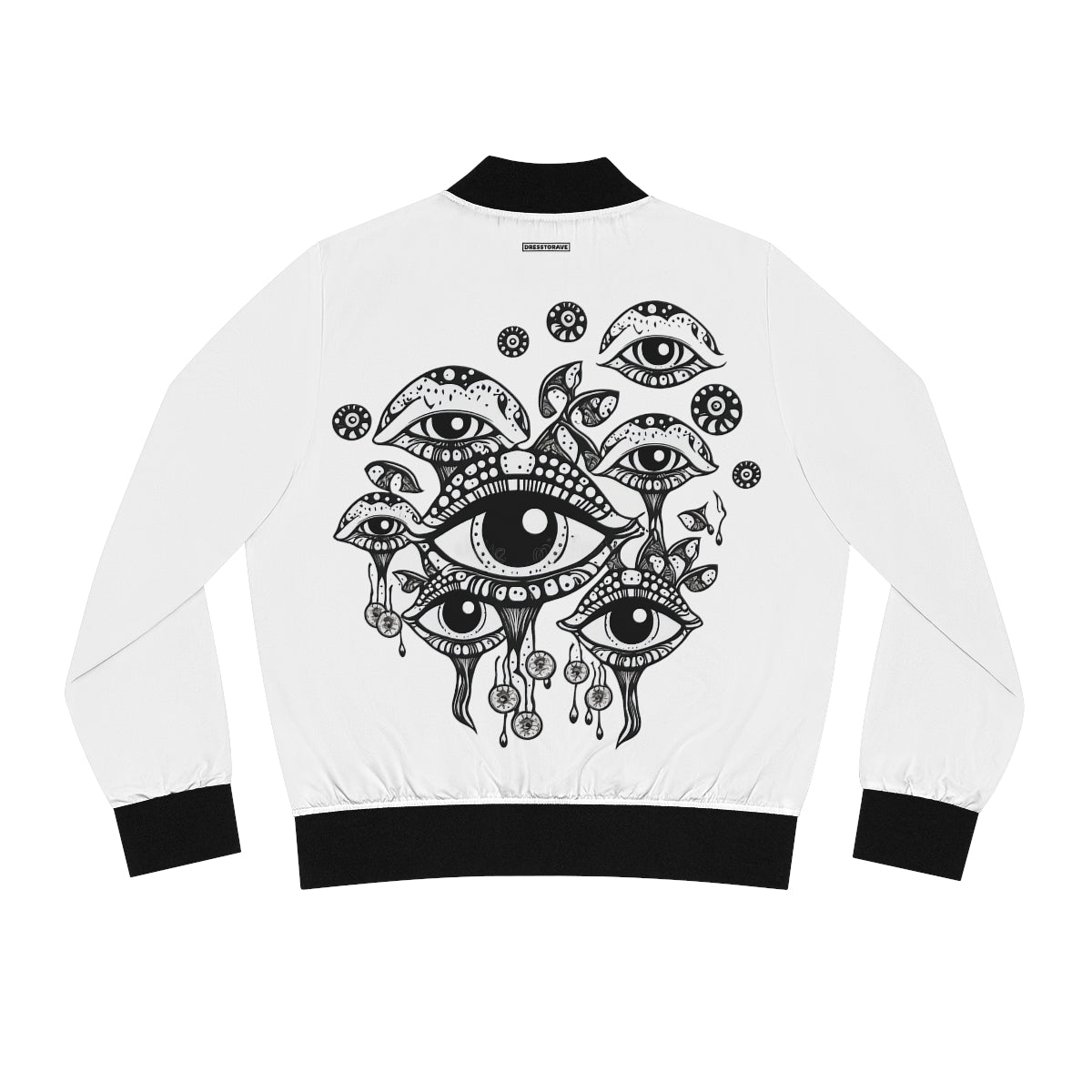 Trippy Eyes - Women's Bomber Jacket (AOP)