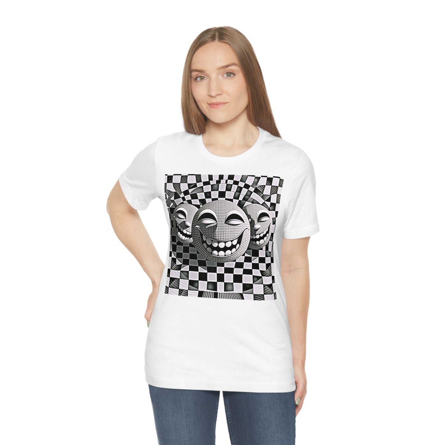 Trippy Smiles | Unisex Jersey Short Sleeve T-Shirt