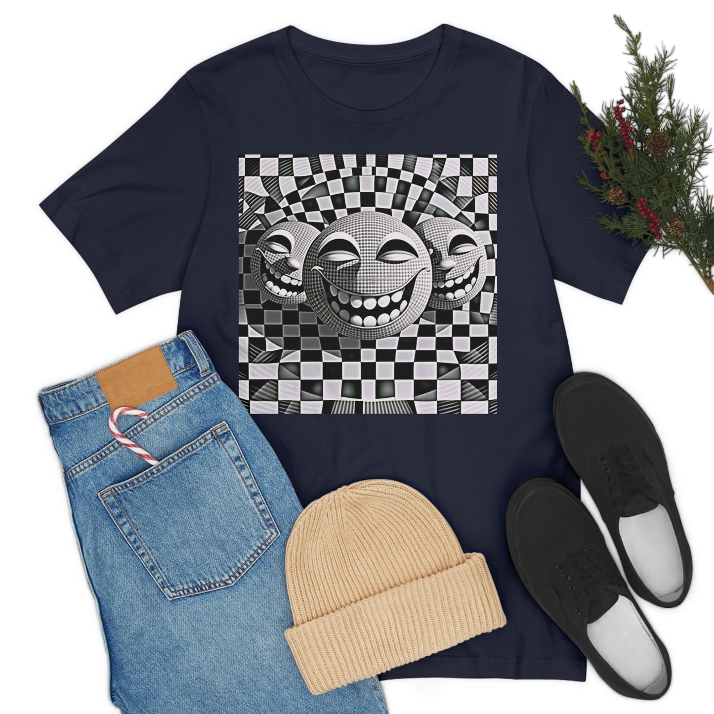Trippy Smiles | Unisex Jersey Short Sleeve T-Shirt