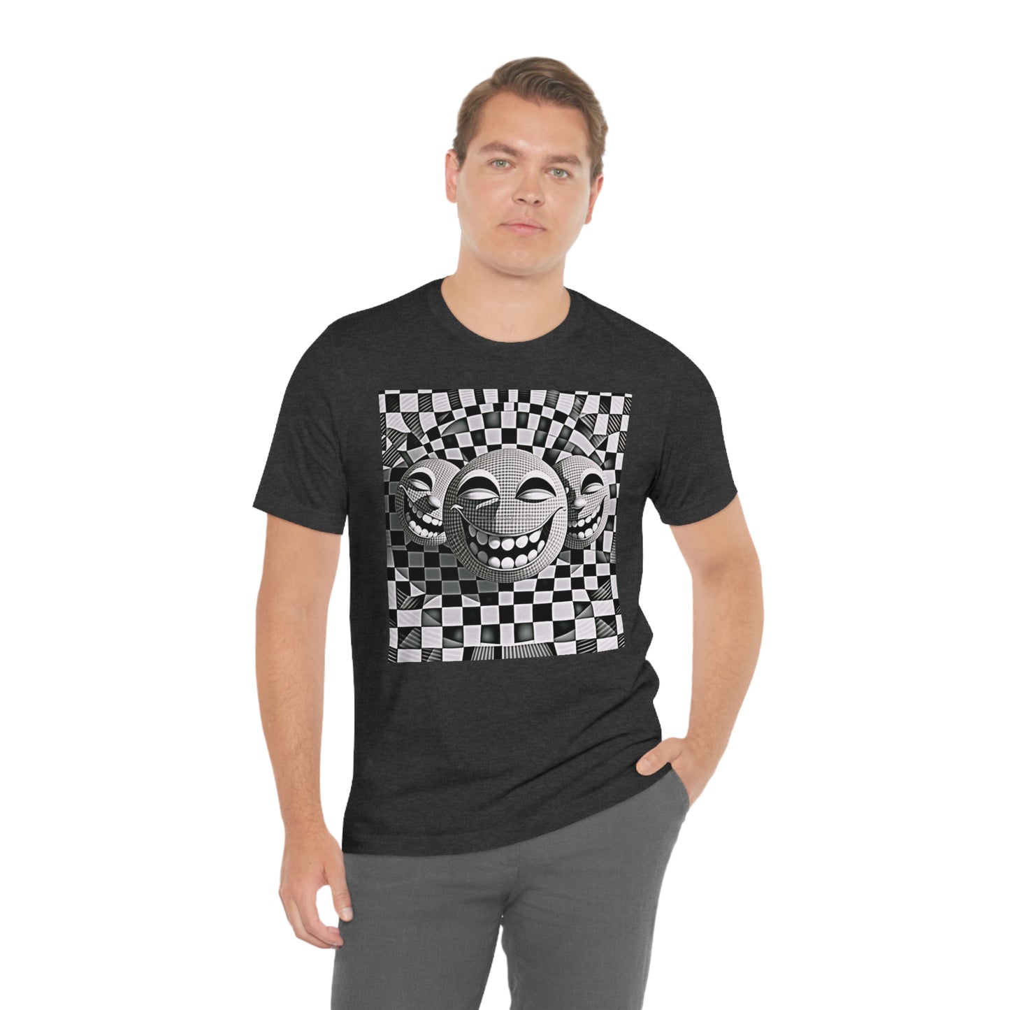 Trippy Smiles | Unisex Jersey Short Sleeve T-Shirt