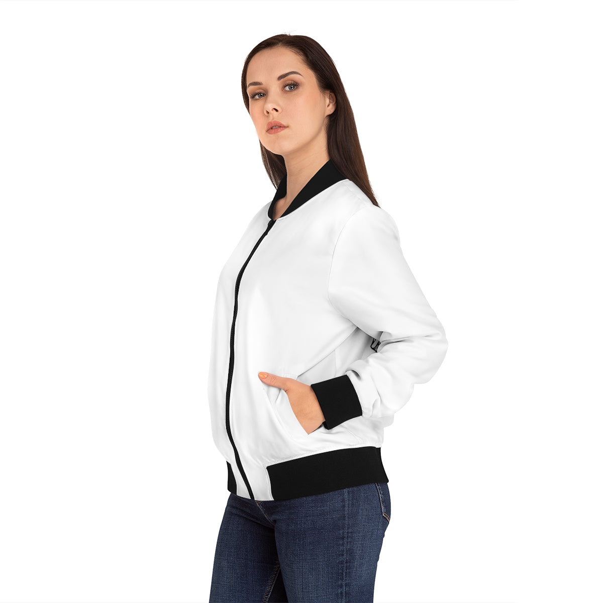 Trippy Eyes - Women's Bomber Jacket (AOP)