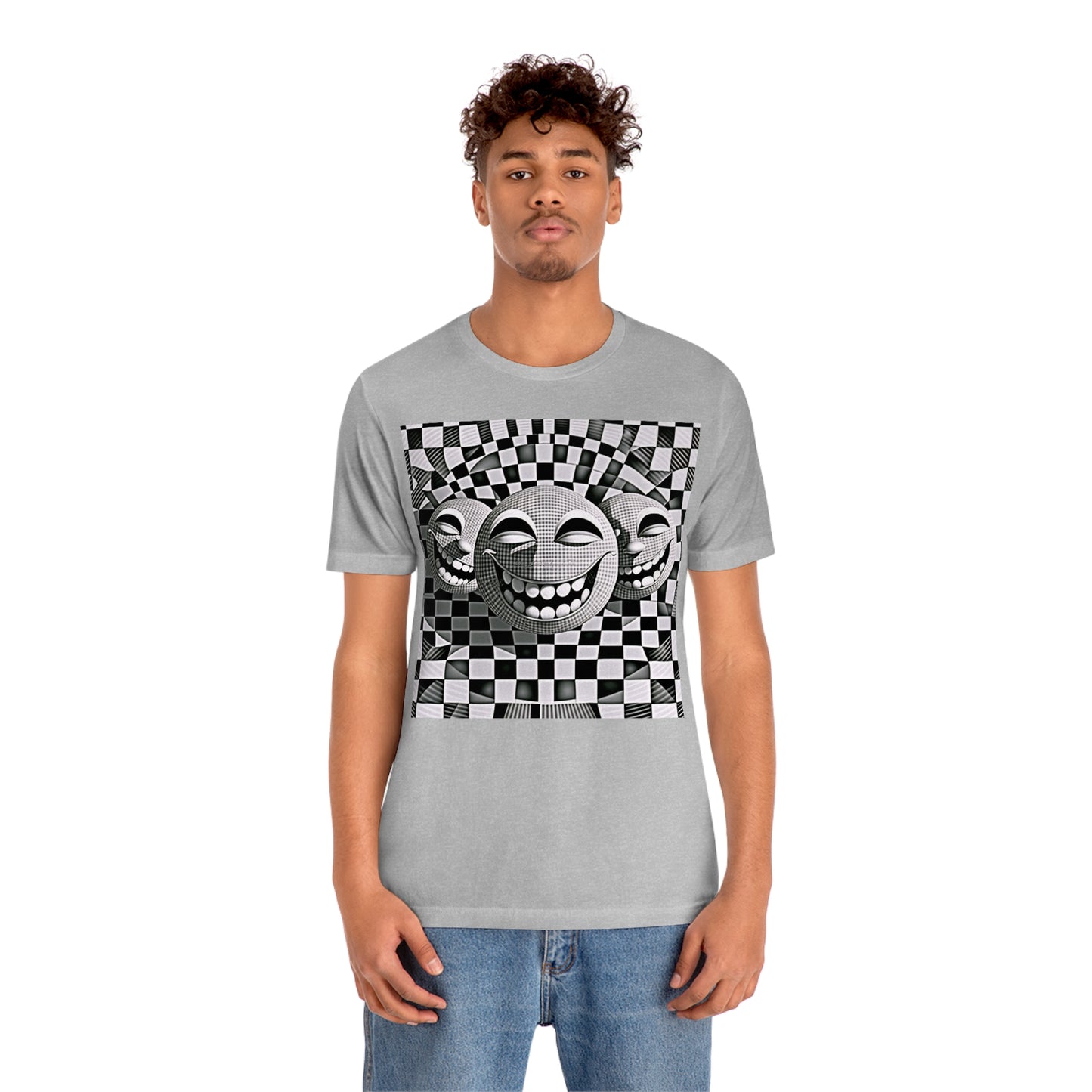 Trippy Smiles | Unisex Jersey Short Sleeve T-Shirt