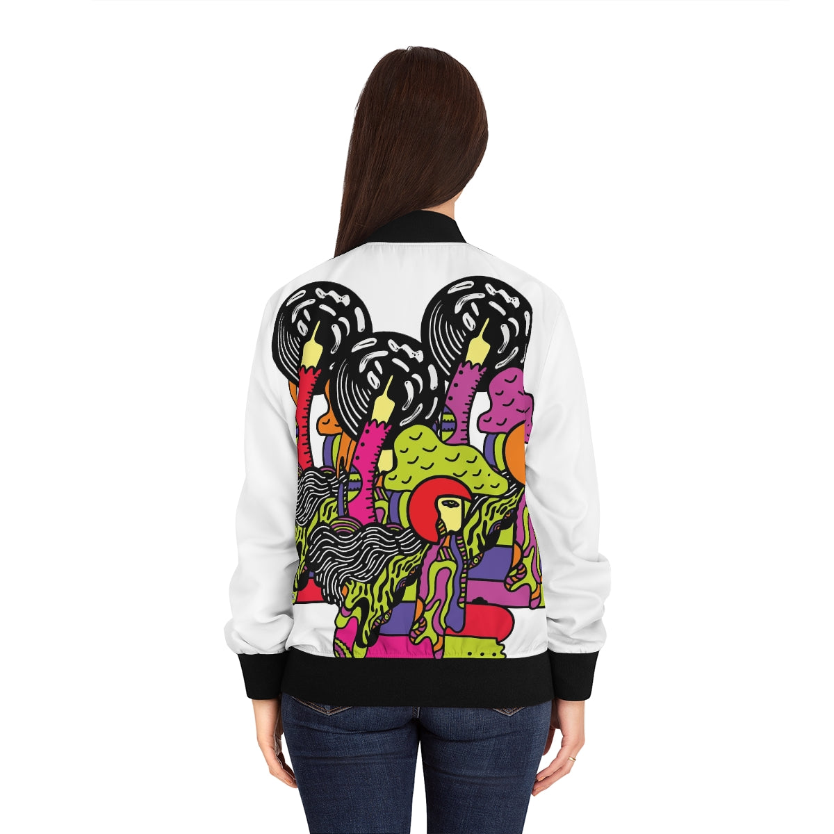 Be Wild - Women's Bomber Jacket (AOP)