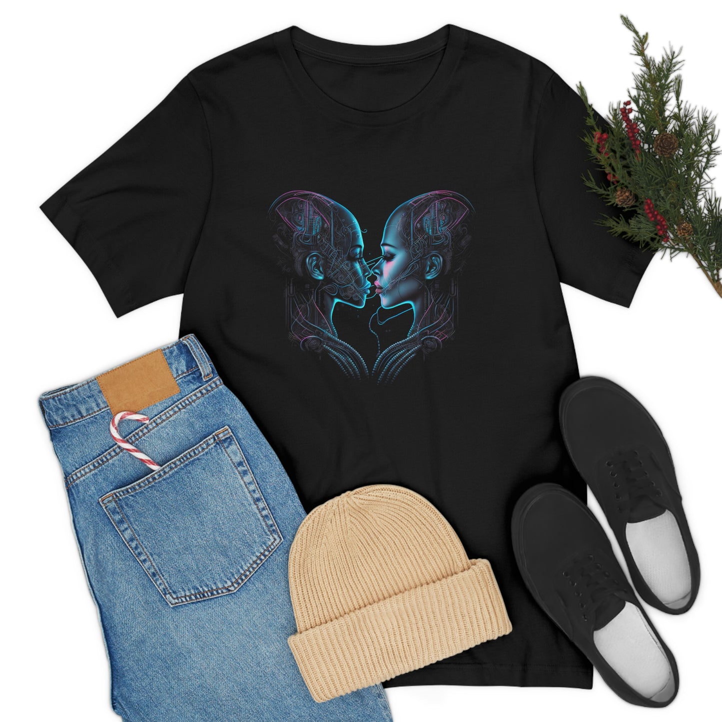 Cyberpunk Love | Unisex T-Shirt - Front Print
