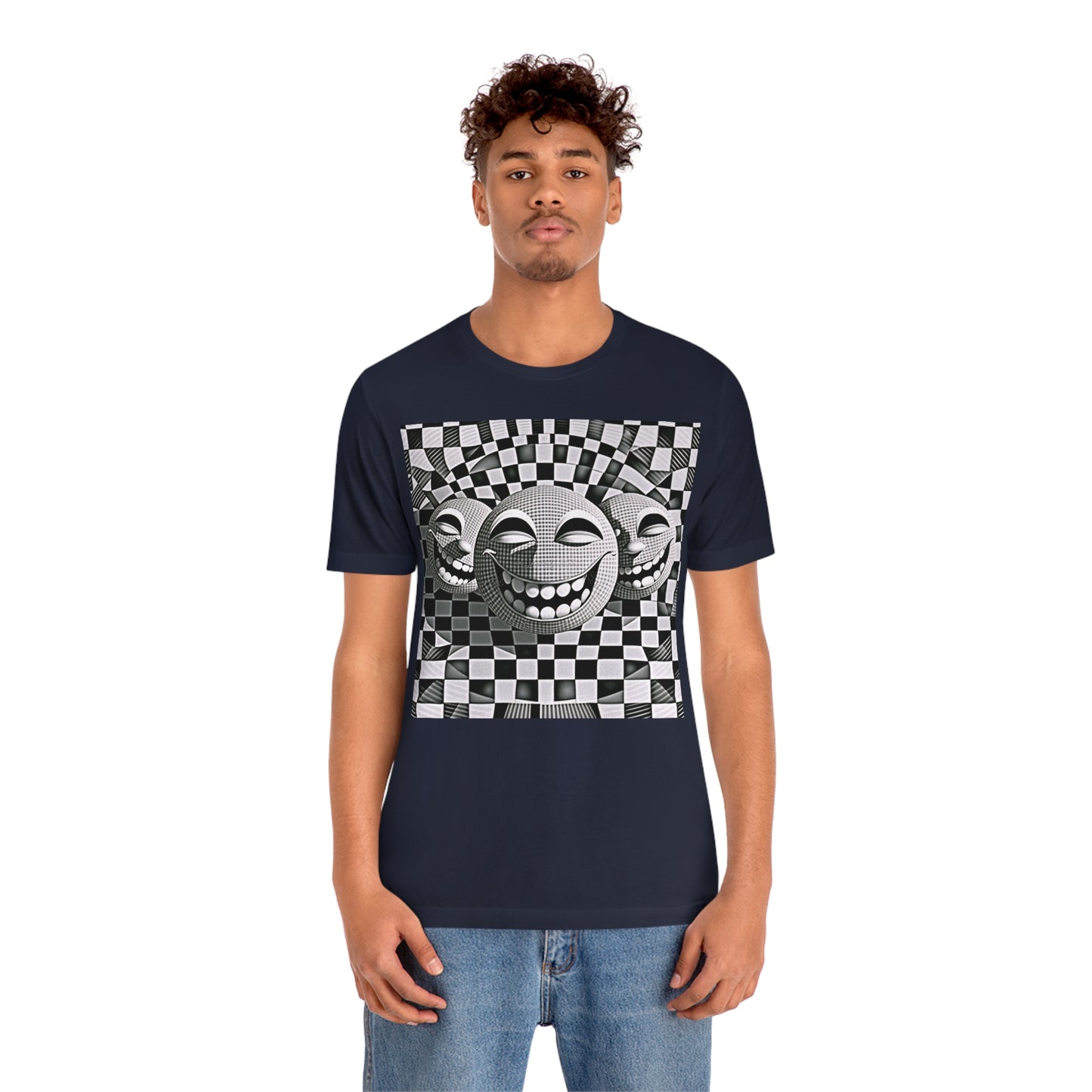 Trippy Smiles | Unisex Jersey Short Sleeve T-Shirt