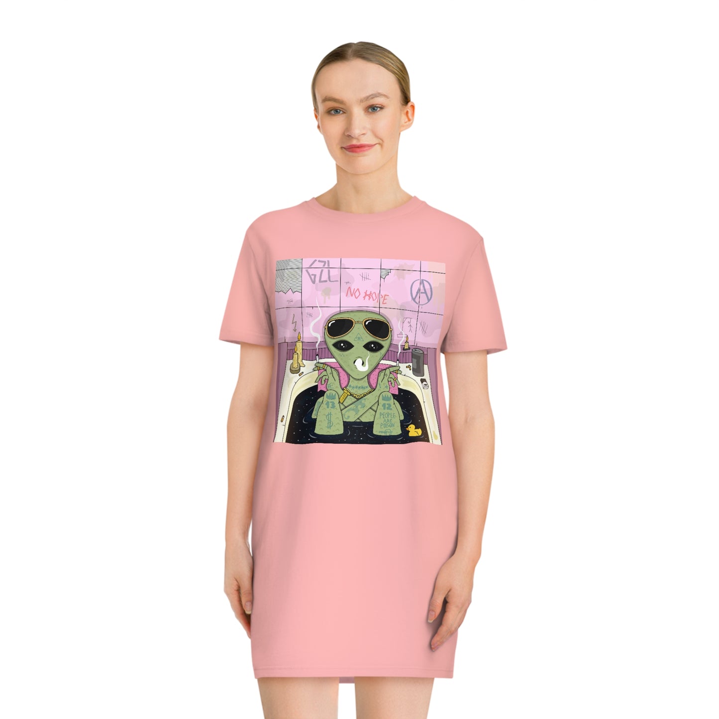No Hope | Spinner T-Shirt Dress