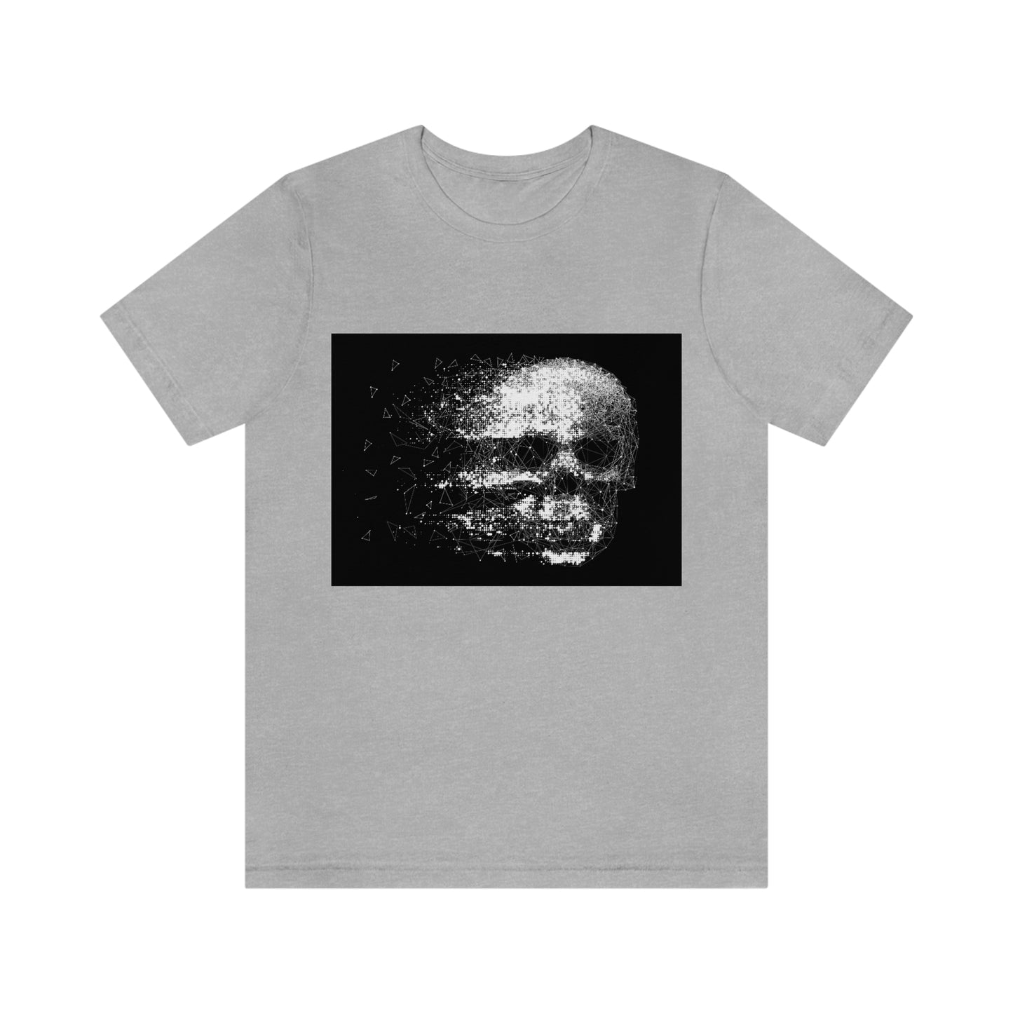 Glitch Skull | Unisex T-Shirt - Front Print