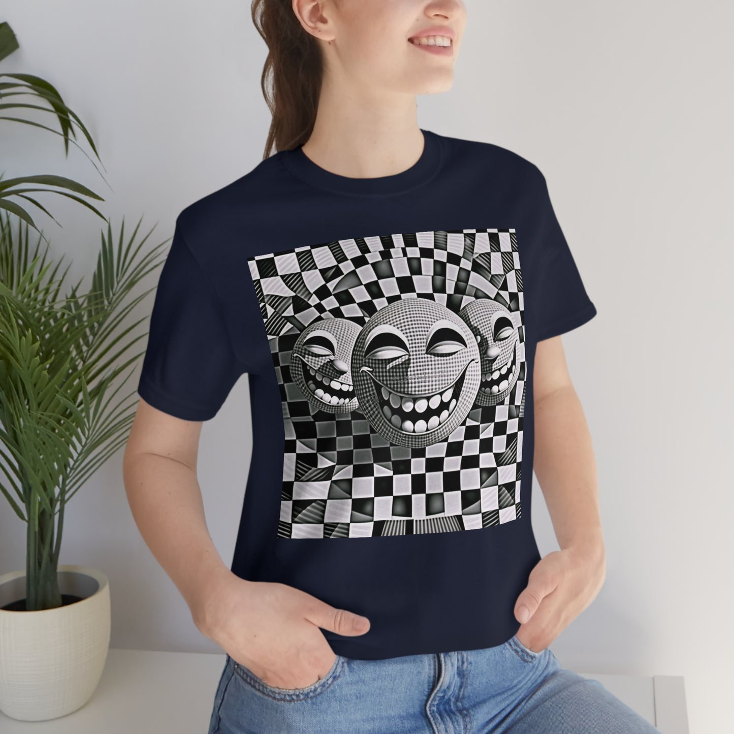 Trippy Smiles | Unisex Jersey Short Sleeve T-Shirt