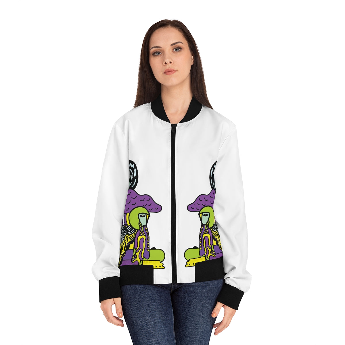 Be Wild - Women's Bomber Jacket (AOP)