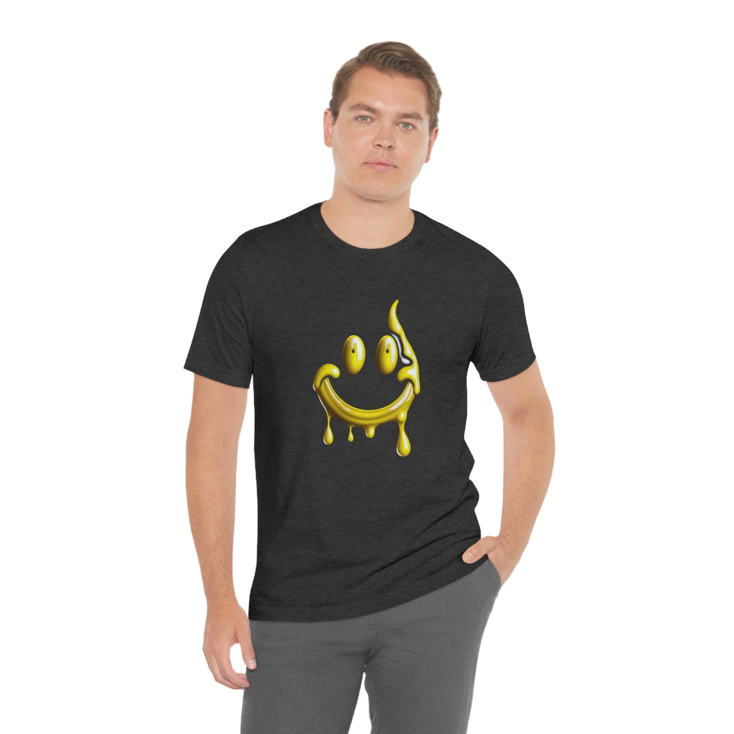 Smiley Melt | Unisex Jersey Short Sleeve T-Shirt