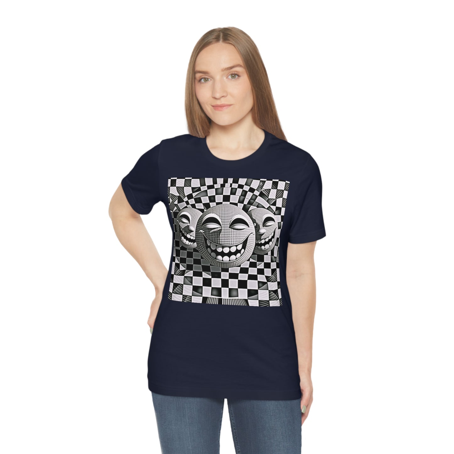 Trippy Smiles | Unisex Jersey Short Sleeve T-Shirt