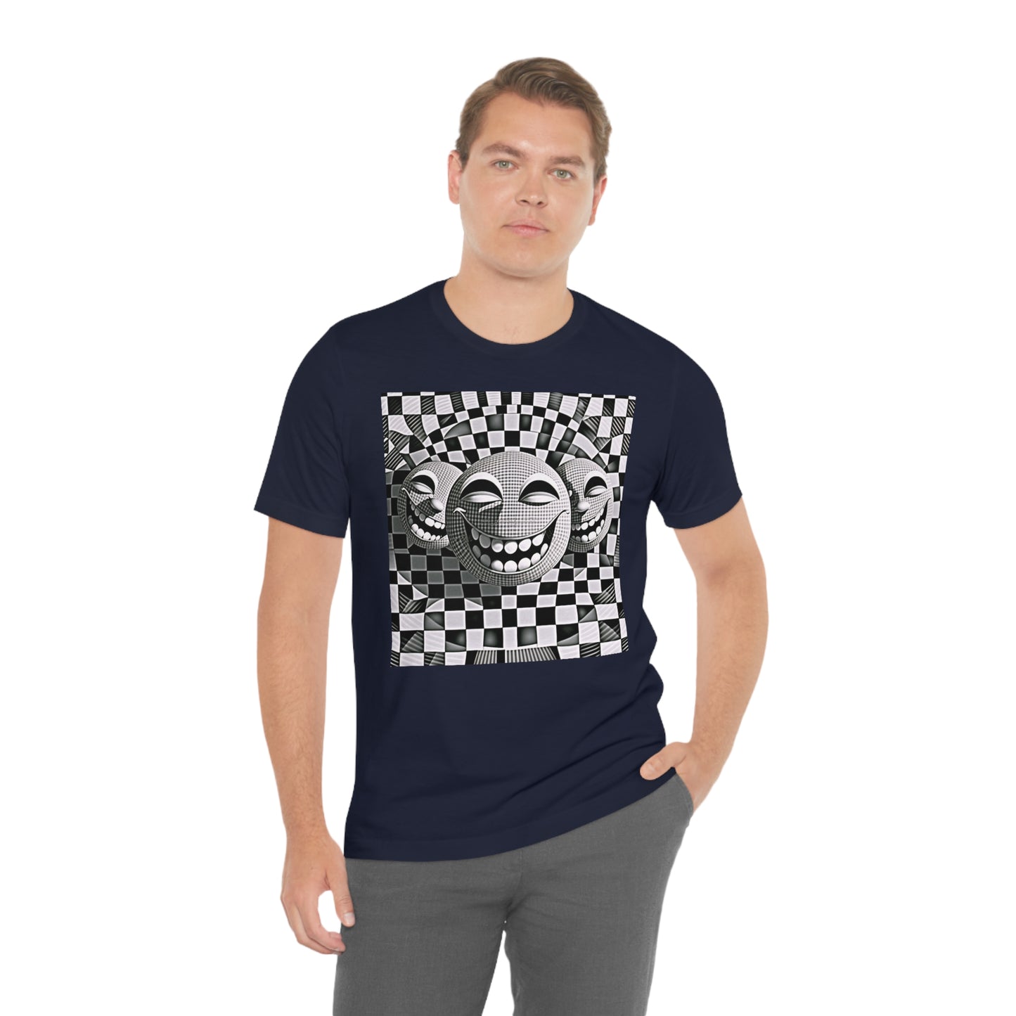 Trippy Smiles | Unisex Jersey Short Sleeve T-Shirt
