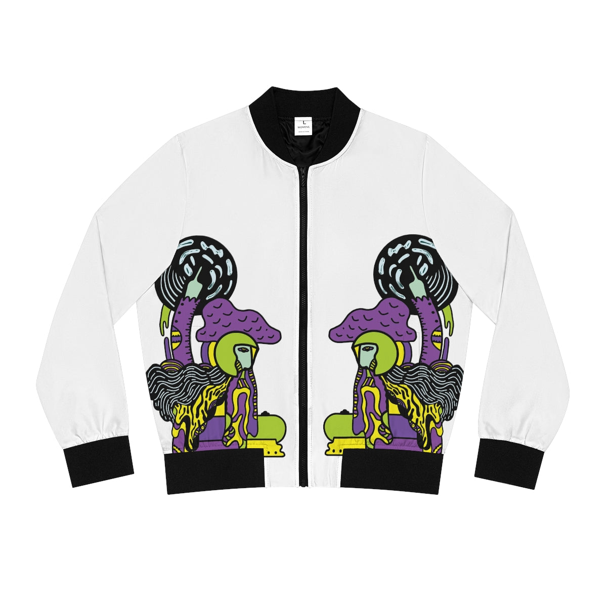 Be Wild - Women's Bomber Jacket (AOP)