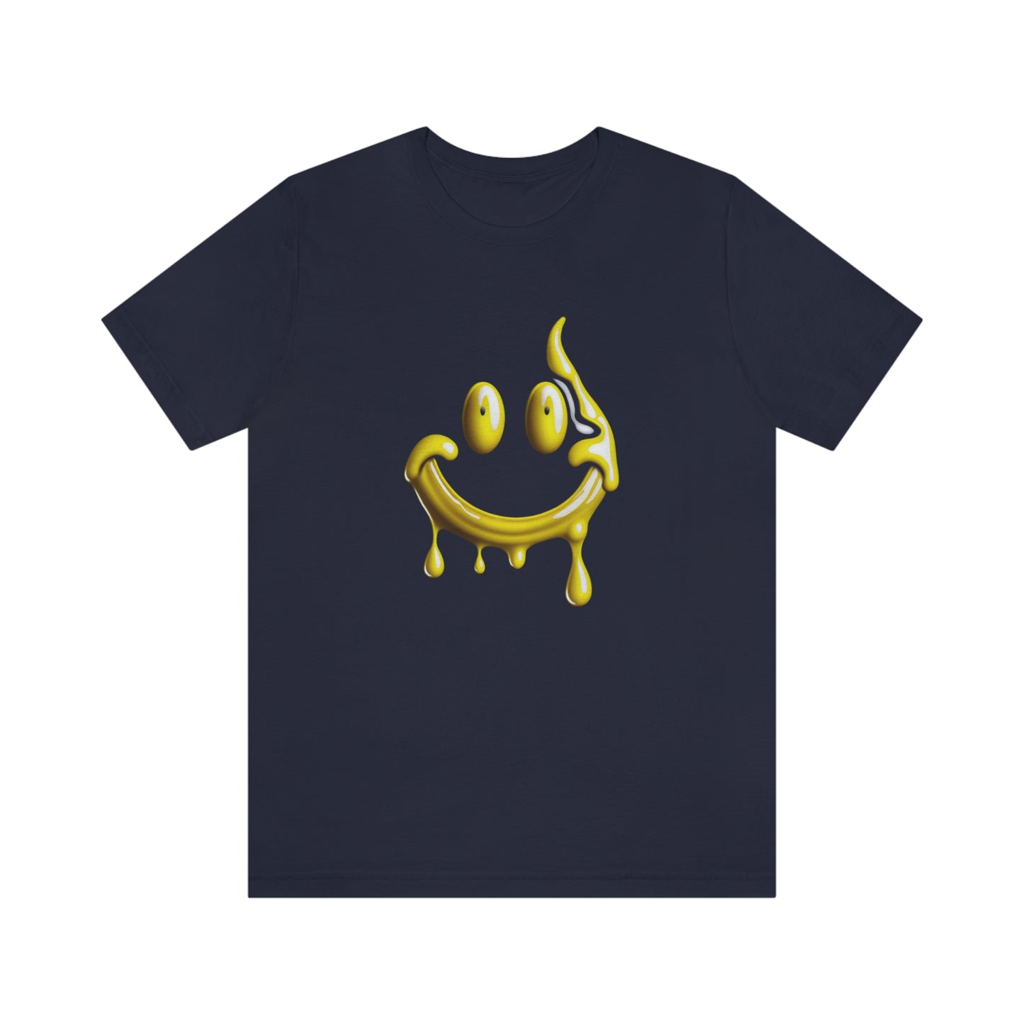 Smiley Melt | Unisex Jersey Short Sleeve T-Shirt