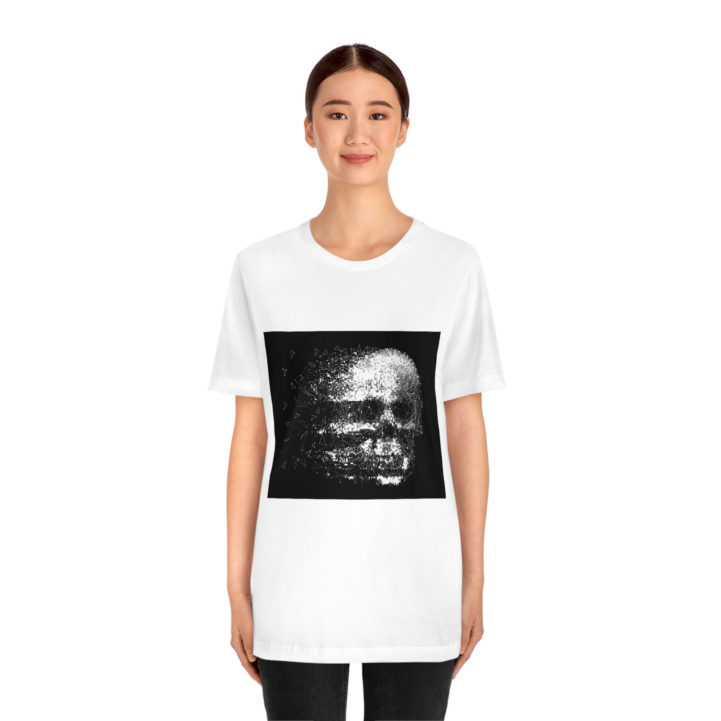 Glitch Skull | Unisex T-Shirt - Front Print