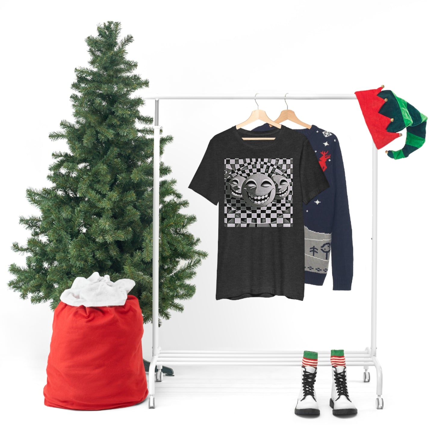 Trippy Smiles | Unisex Jersey Short Sleeve T-Shirt