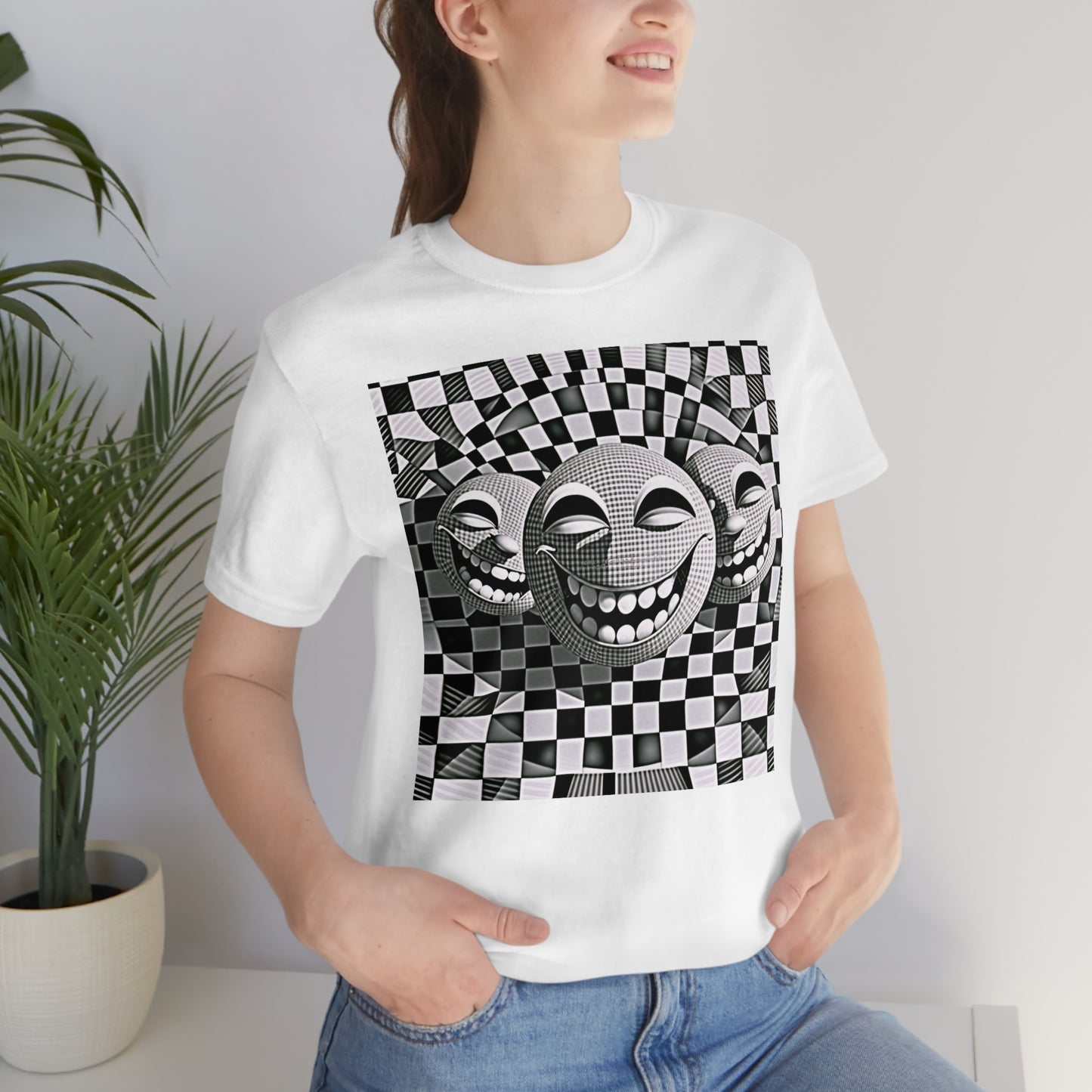 Trippy Smiles | Unisex Jersey Short Sleeve T-Shirt