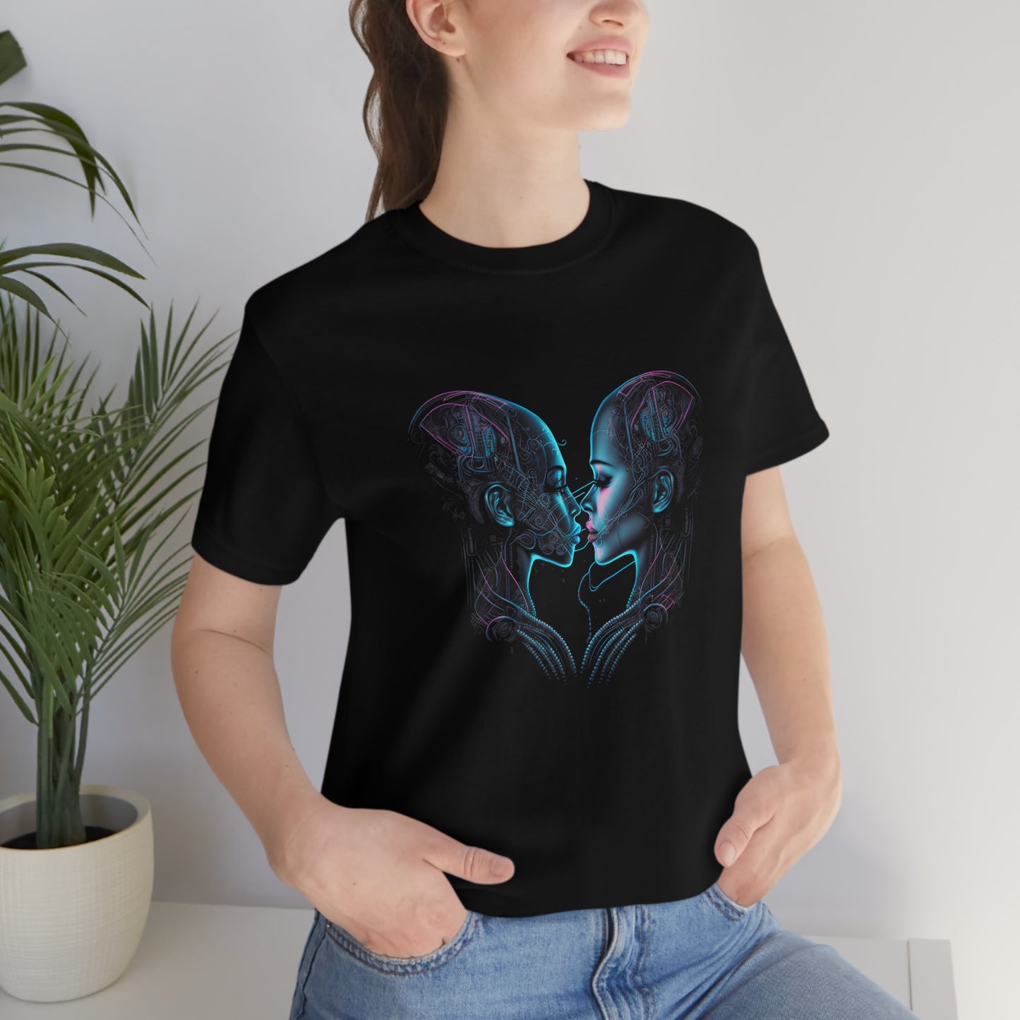 Cyberpunk Love | Unisex T-Shirt - Front Print