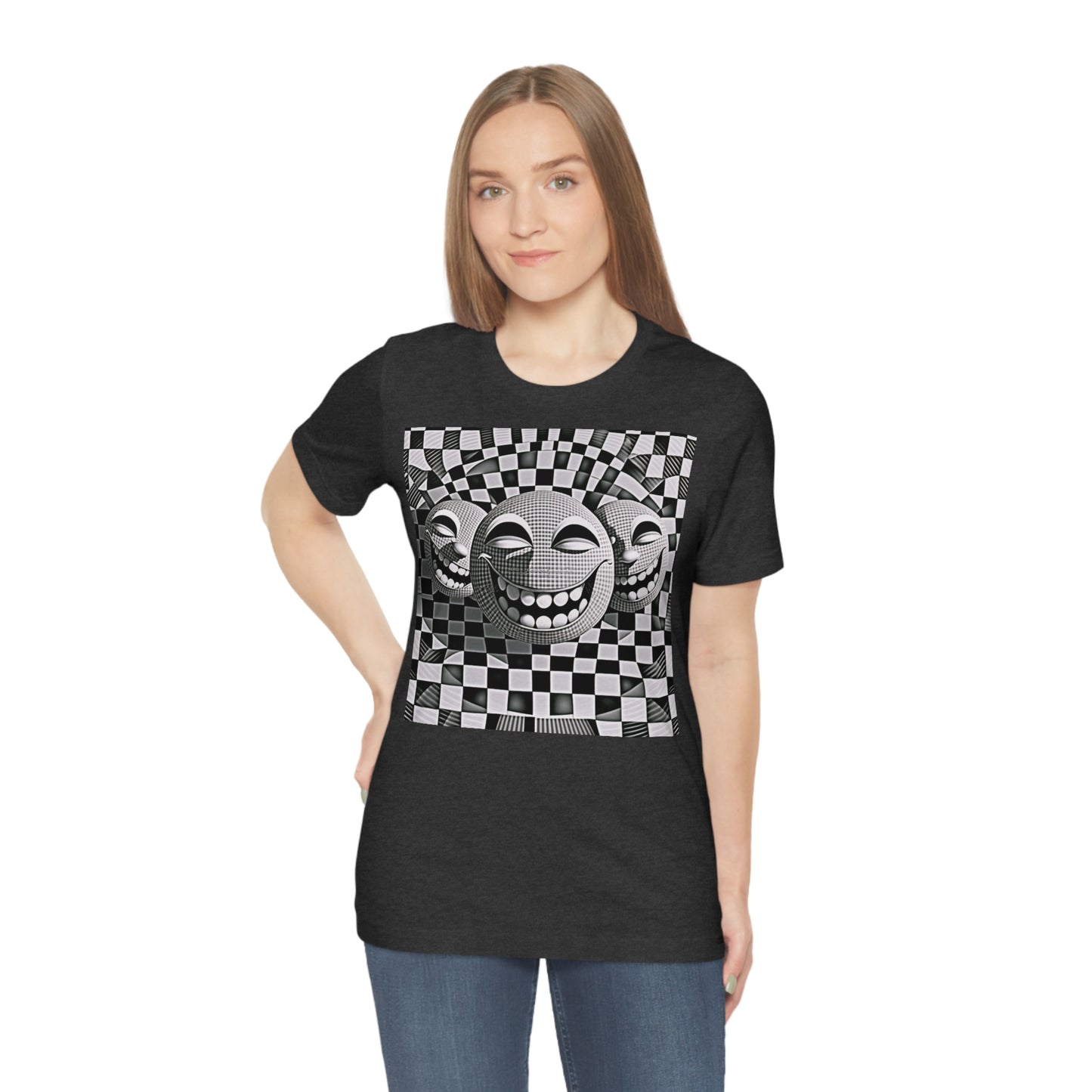 Trippy Smiles | Unisex Jersey Short Sleeve T-Shirt