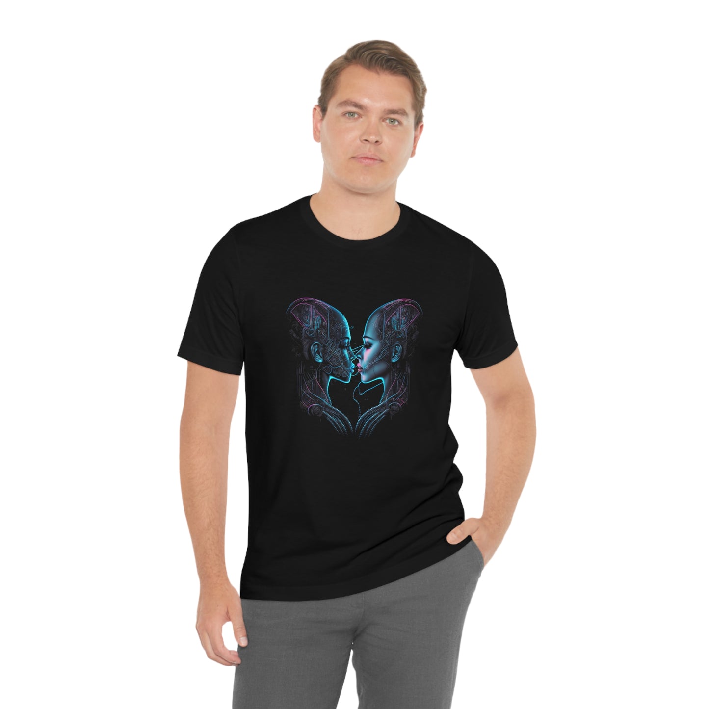 Cyberpunk Love | Unisex T-Shirt - Front Print