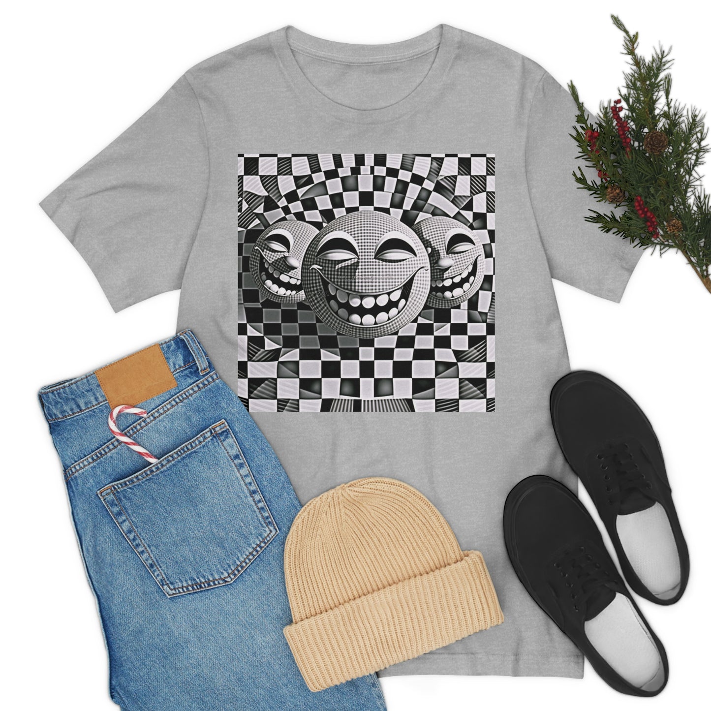Trippy Smiles | Unisex Jersey Short Sleeve T-Shirt