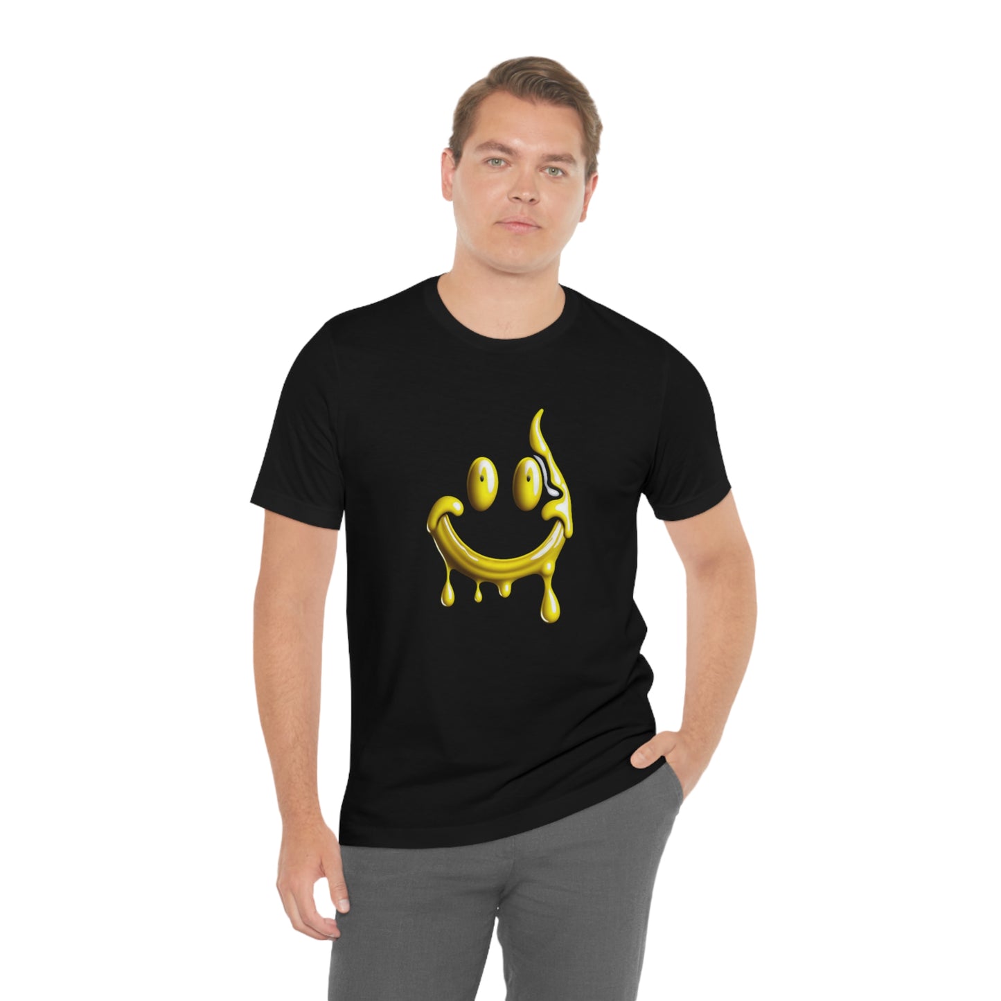 Smiley Melt | Unisex Jersey Short Sleeve T-Shirt