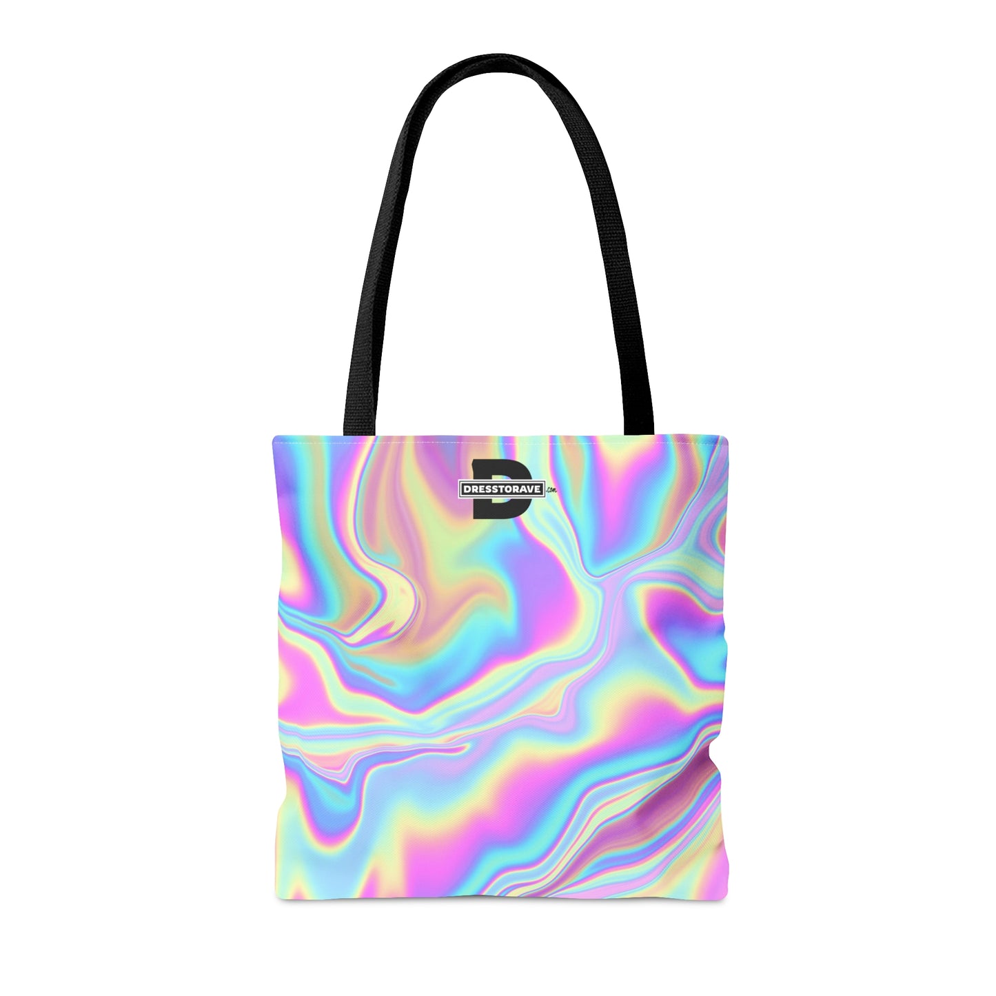 Iridescent Pink Marble Trip | Tote Bag