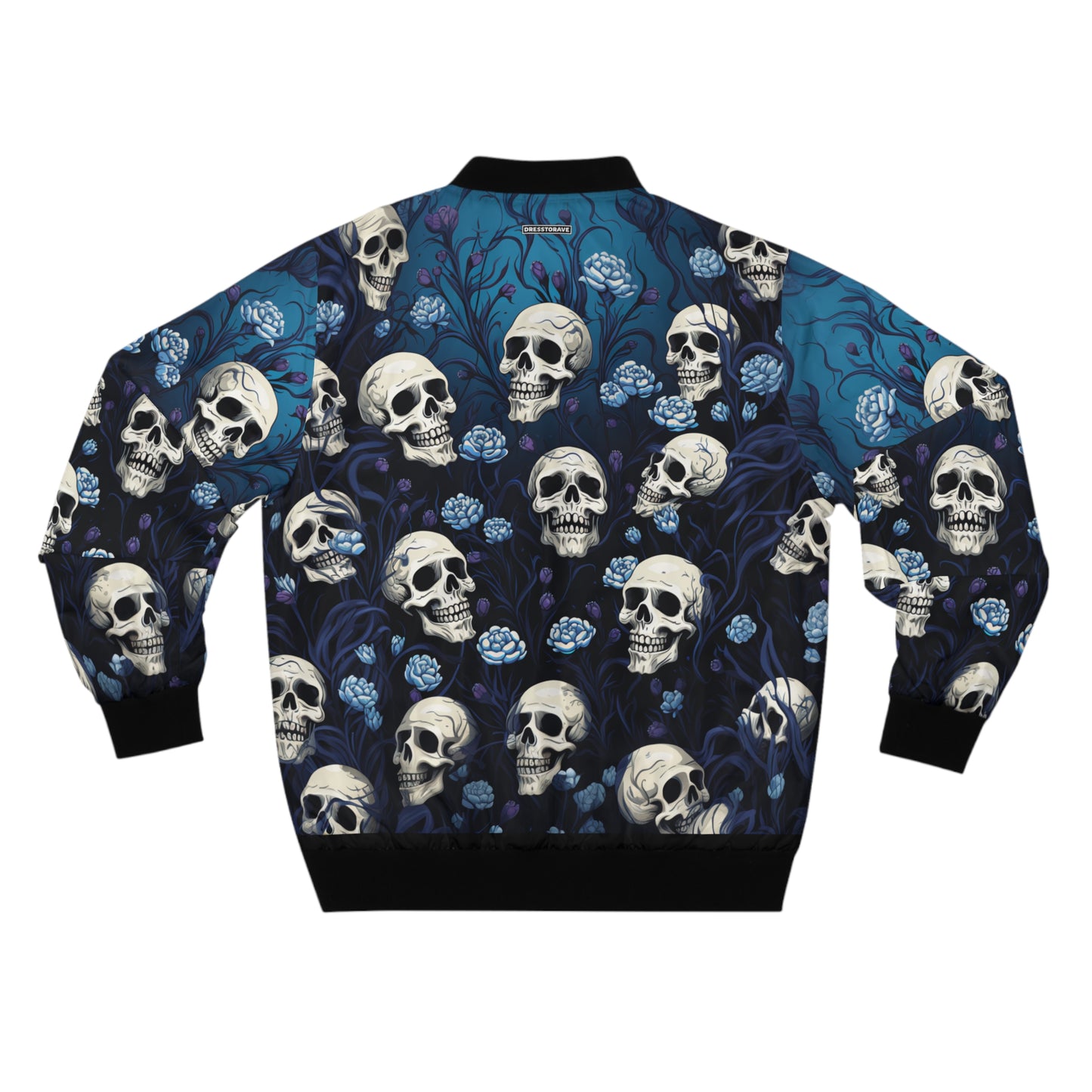 Skulls Pattern  -  Men's AOP Bomber Jacket